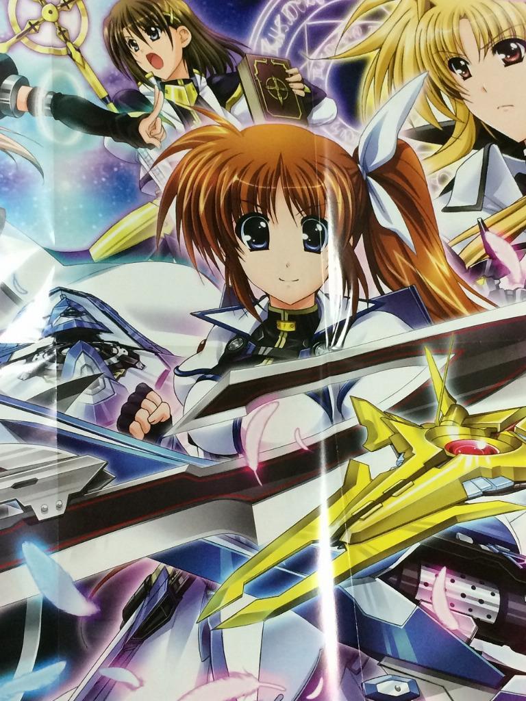 768x1024 Magical Record Lyrical Nanoha Force All Girls Big Poster FS +TrackingNo