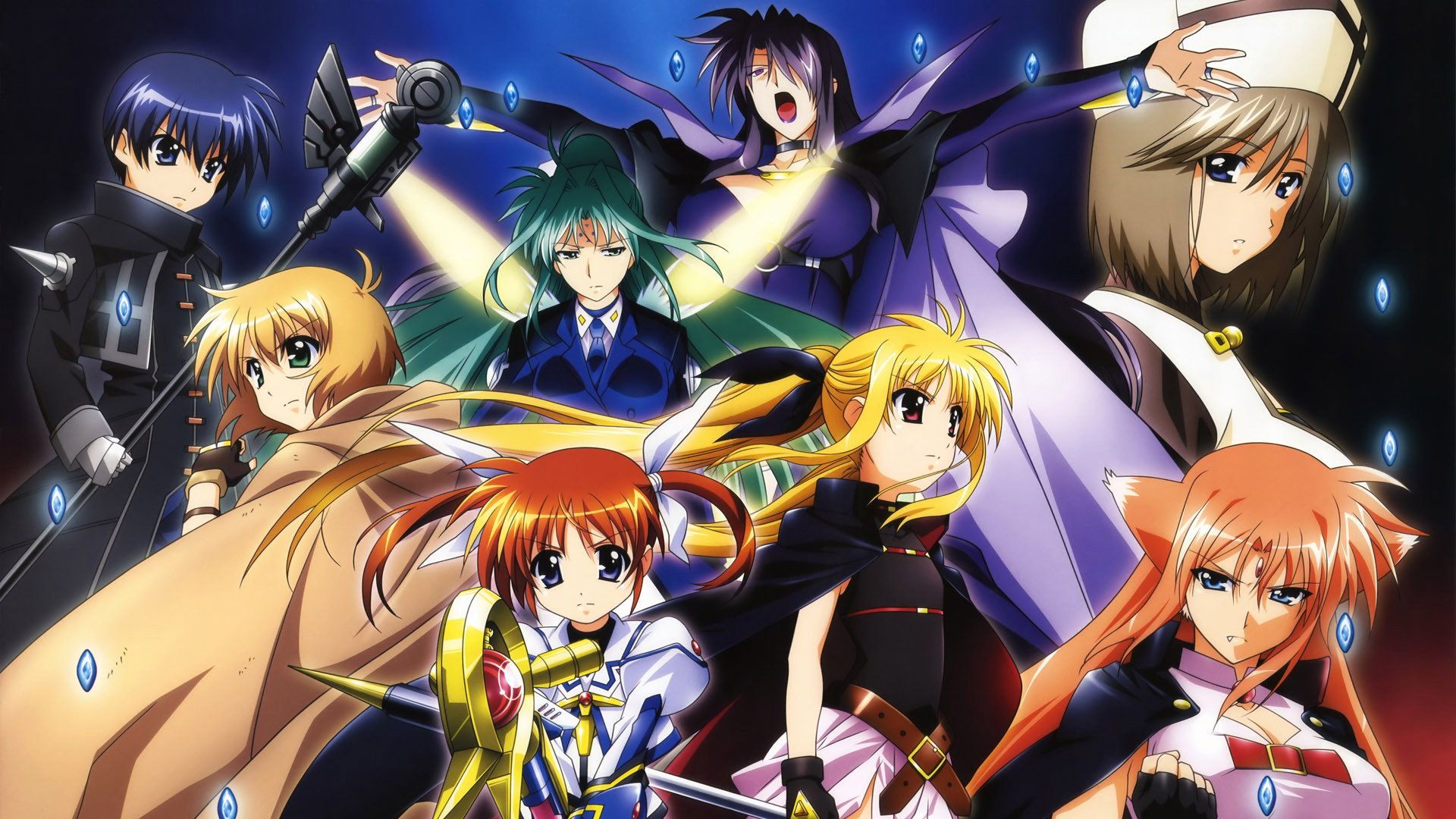 1920x1080 Magical Girl Lyrical Nanoha