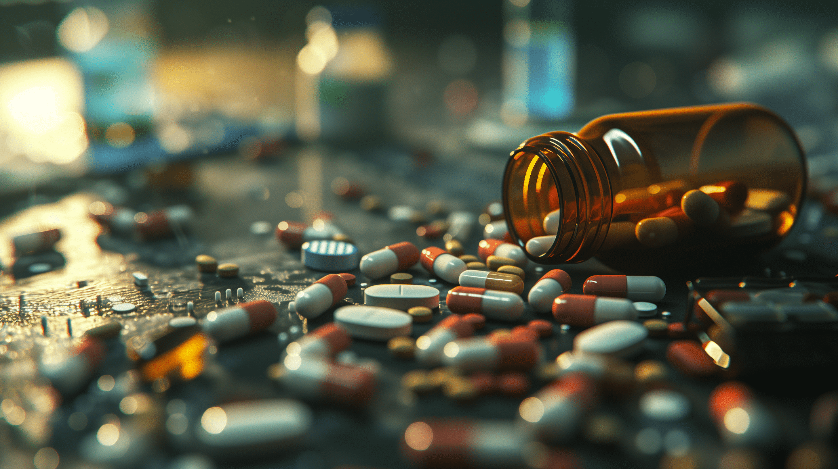 2912x1632 High Definition Pharmaceutical Wallpaper Pills Spill By Patrikax1632