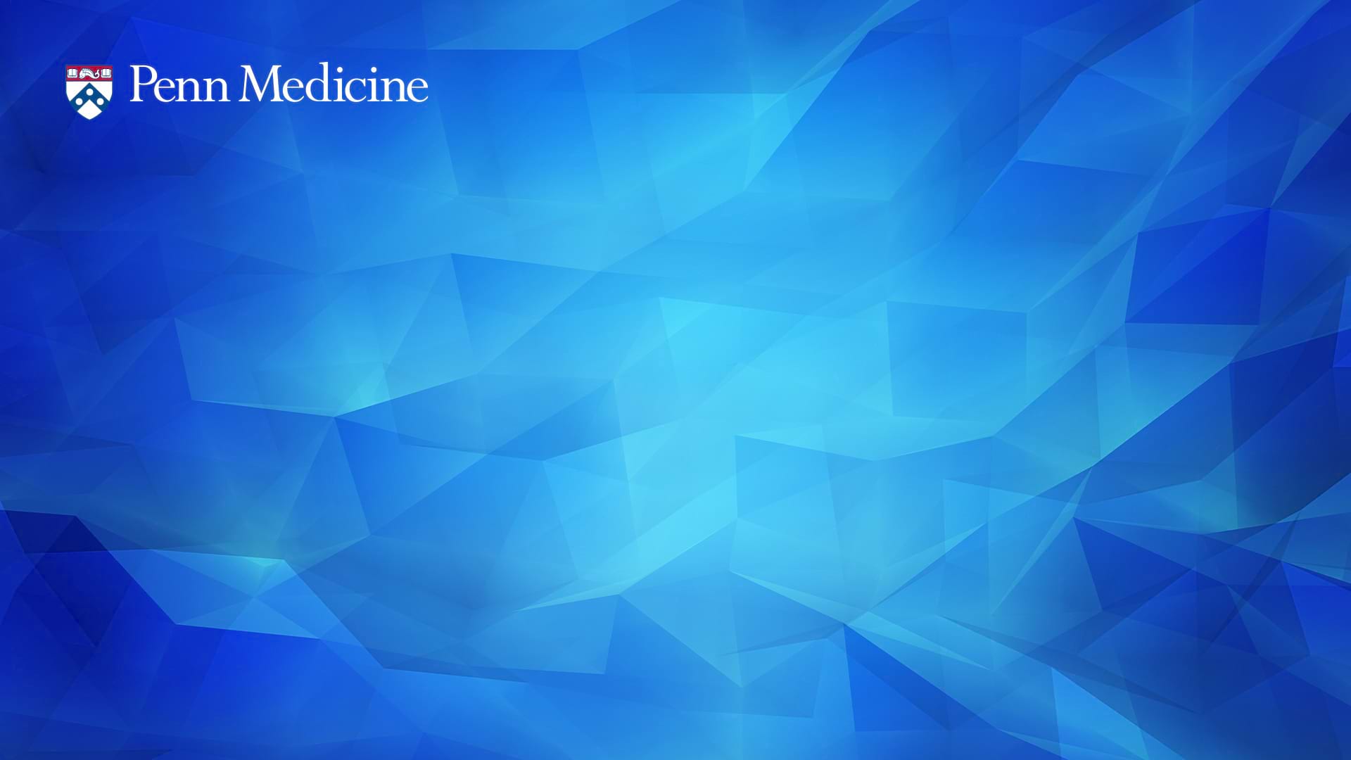 1920x1080 Official Penn Medicine Microsoft Teams Background. Penn Medicine Academic Computing Services (PMACS). Perelman School of Medicine at the University of Pennsylvania