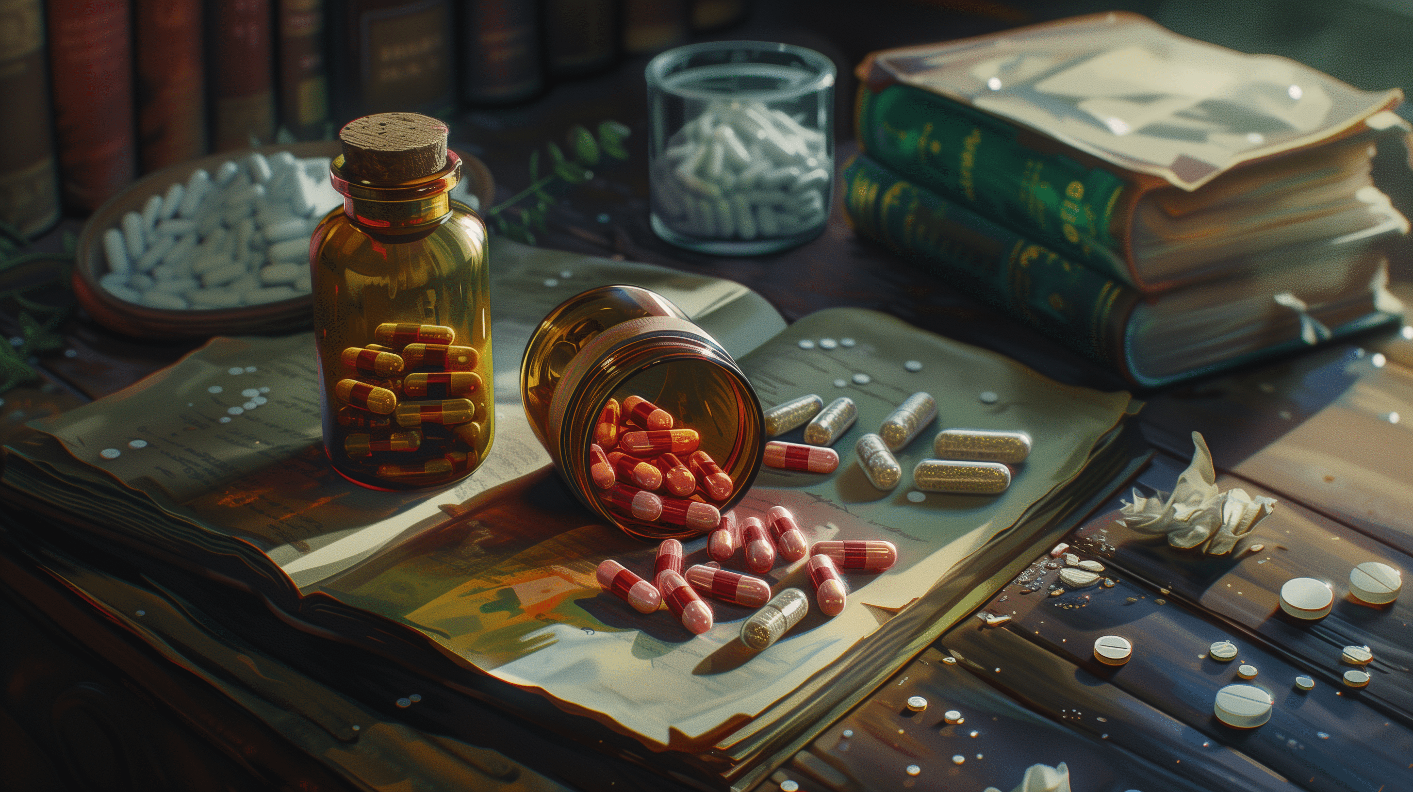 2912x1632 Medicine Pills HD Wallpaper Background