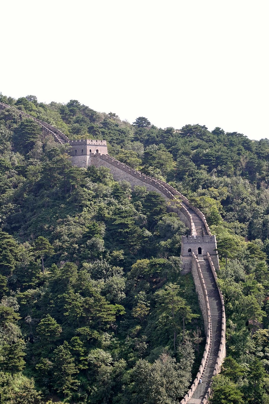 910x1365 HD wallpaper: Great Wall of China, China, chinese, large, places of interest