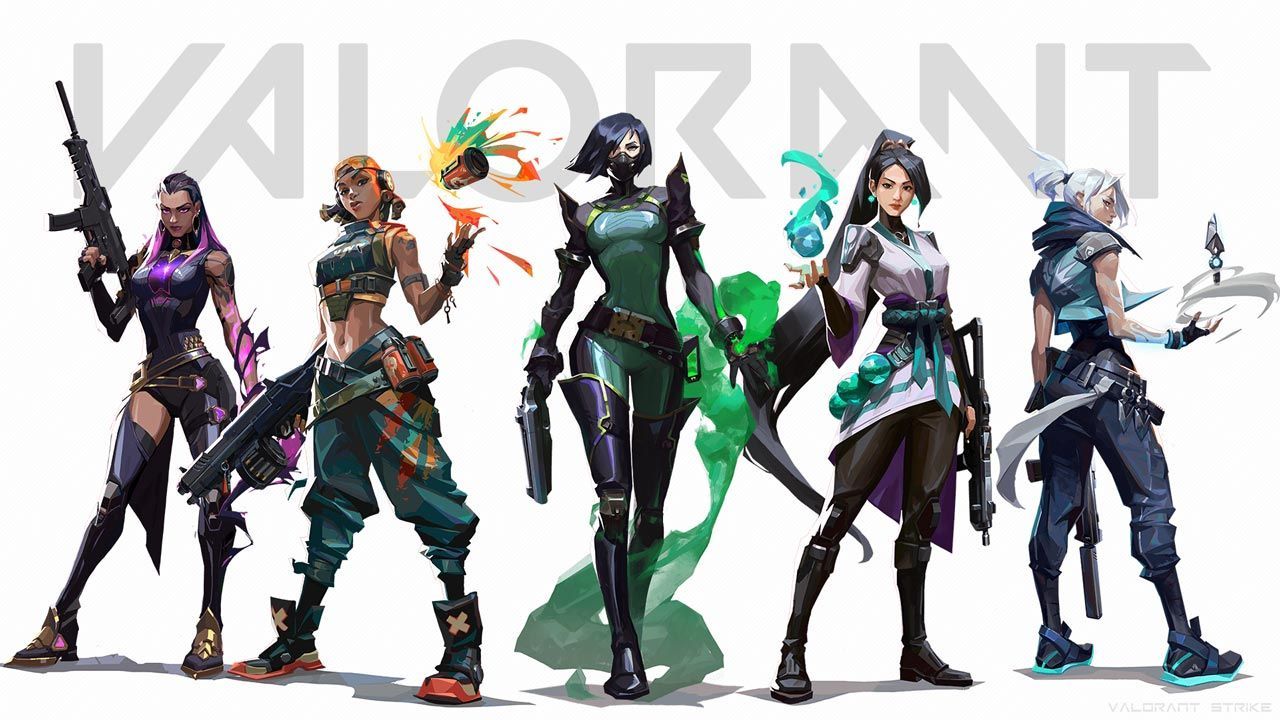 1280x720 Valorant Women Wallpaper