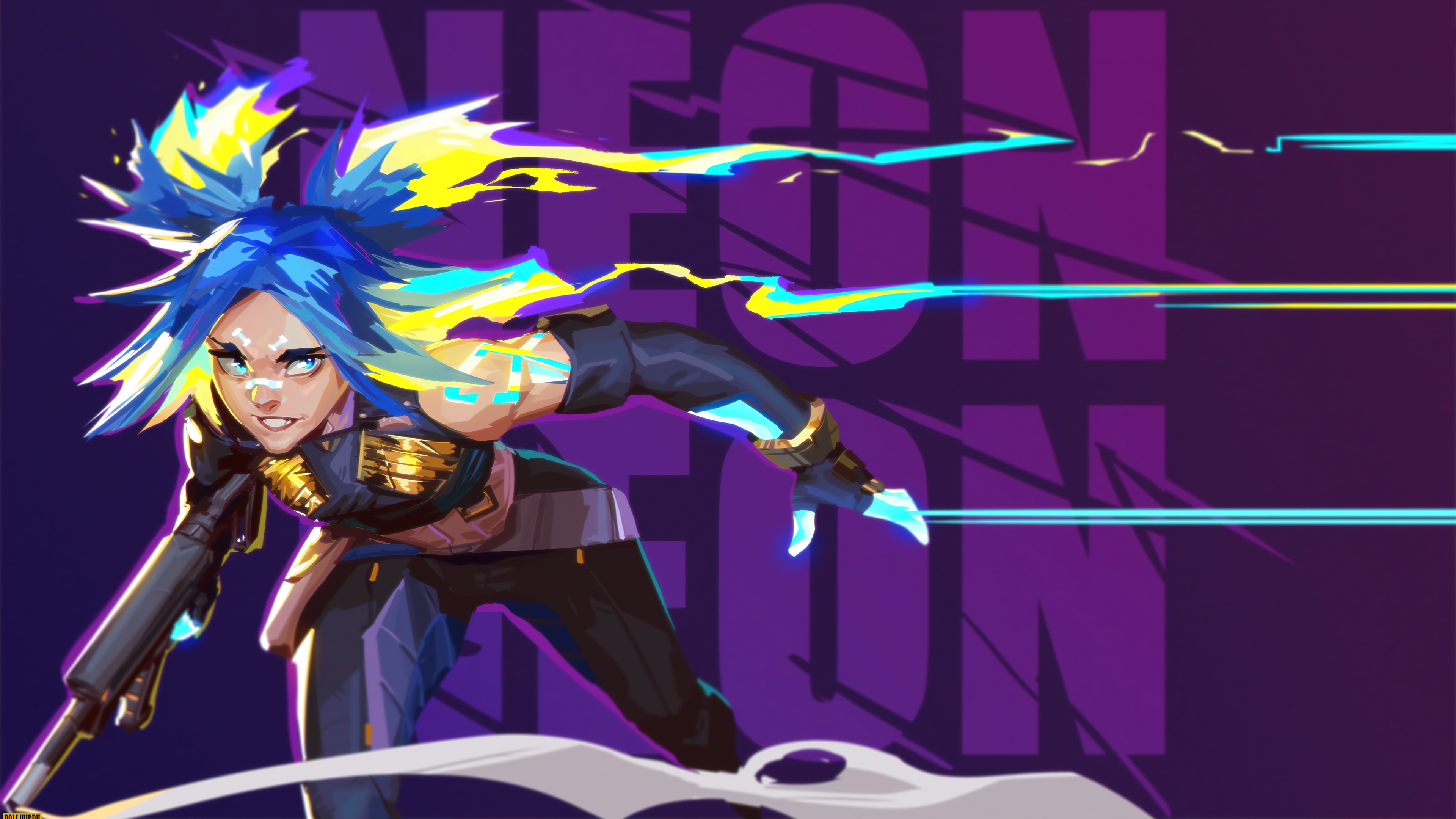 3840x2160 Neon Valorant 4k Wallpaper, HD Games 4K Wallpaper, Image and Background