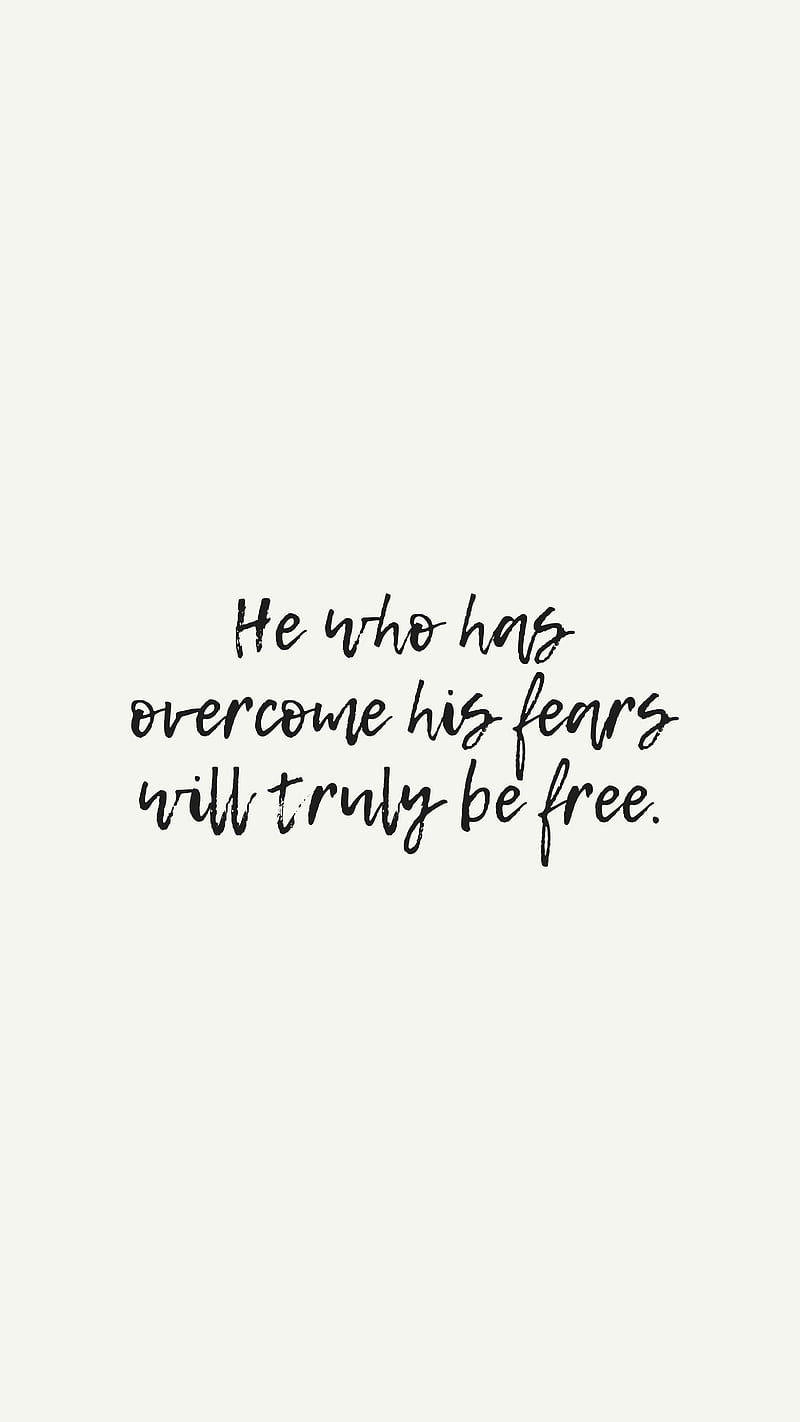 800x1422 HD fear quotes wallpaper