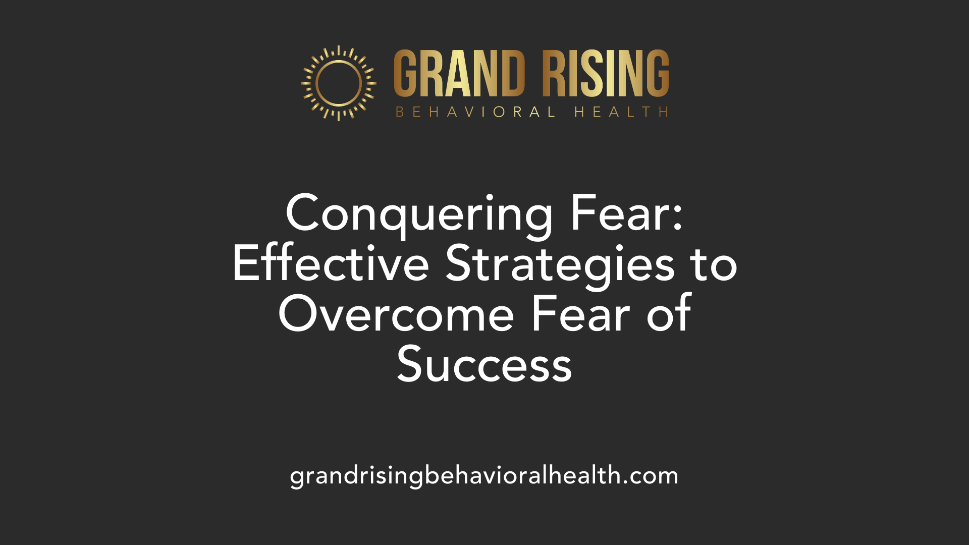 1920x1080 How to Overcome the Fear of Success