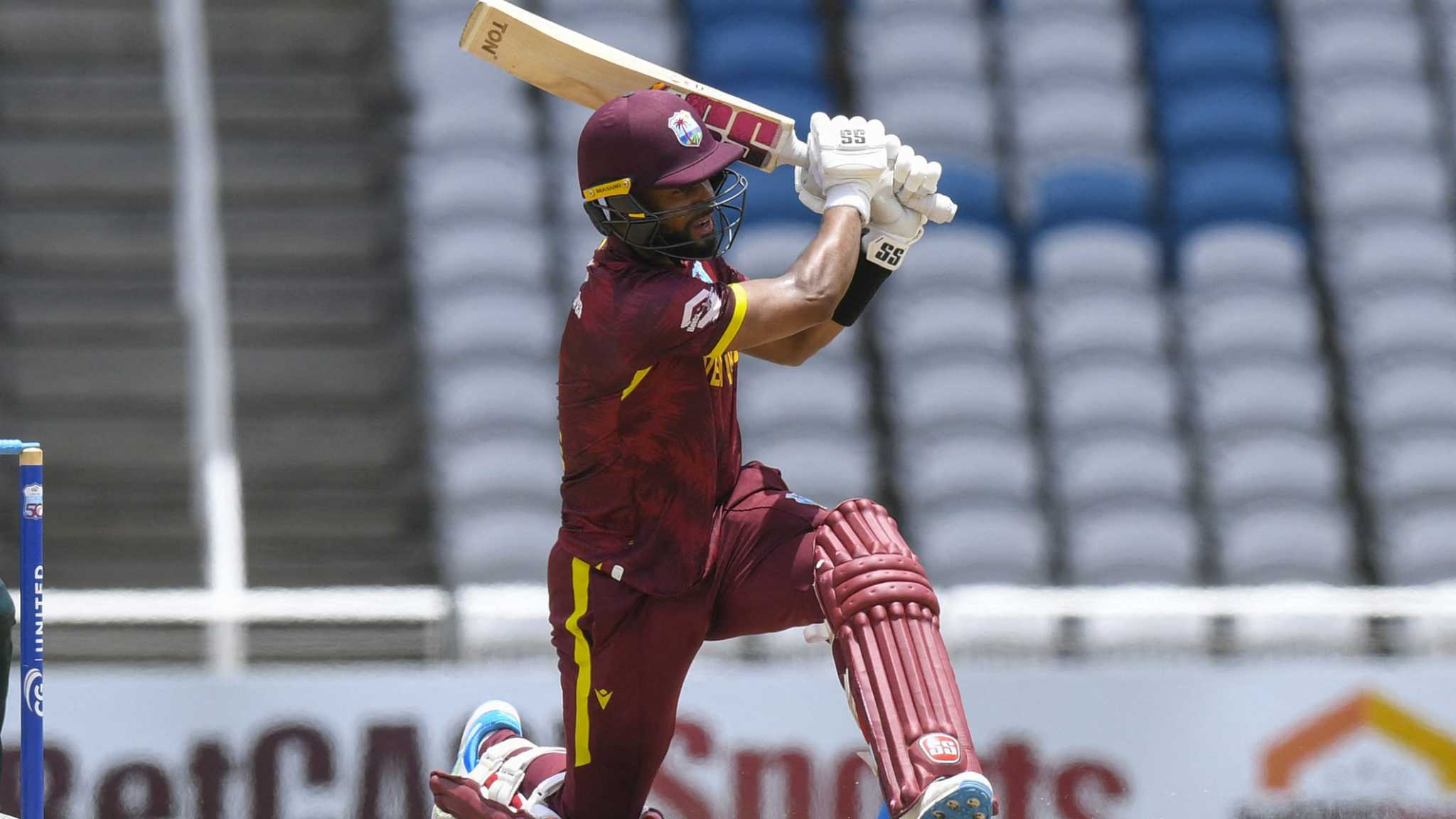 2048x1152 IND vs WI, 2026: How moving down helped Shai Hope move forward
