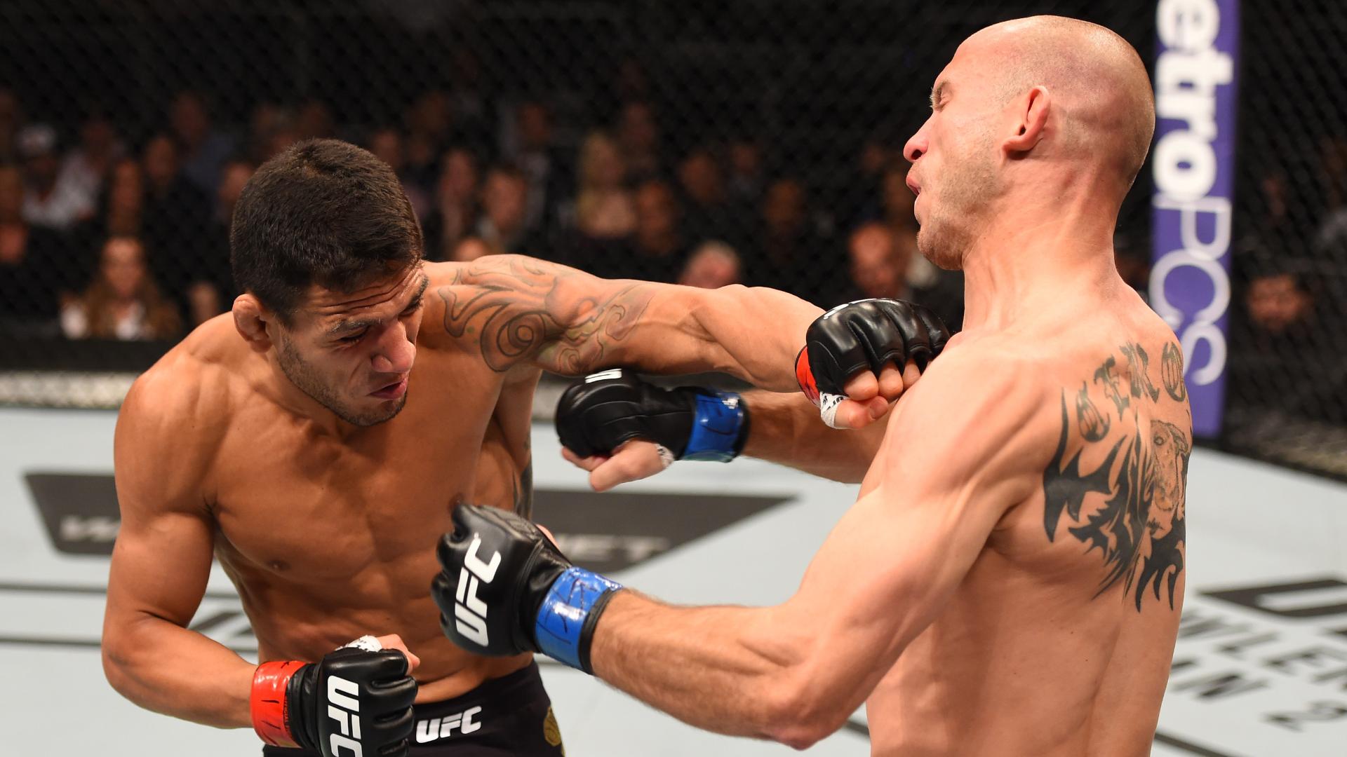 1920x1080 Rafael dos Anjos makes short work of Donald Cerrone in first defense New York