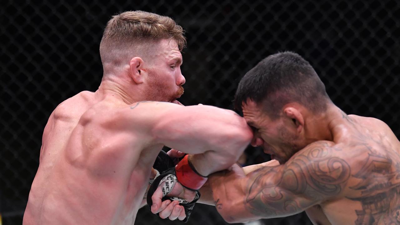 1280x720 UFC 2020: Rafael dos Anjos beats Paul Felder, split decision, scorecard drama, Conor McGregor, Las Vegas 14. news.com.au