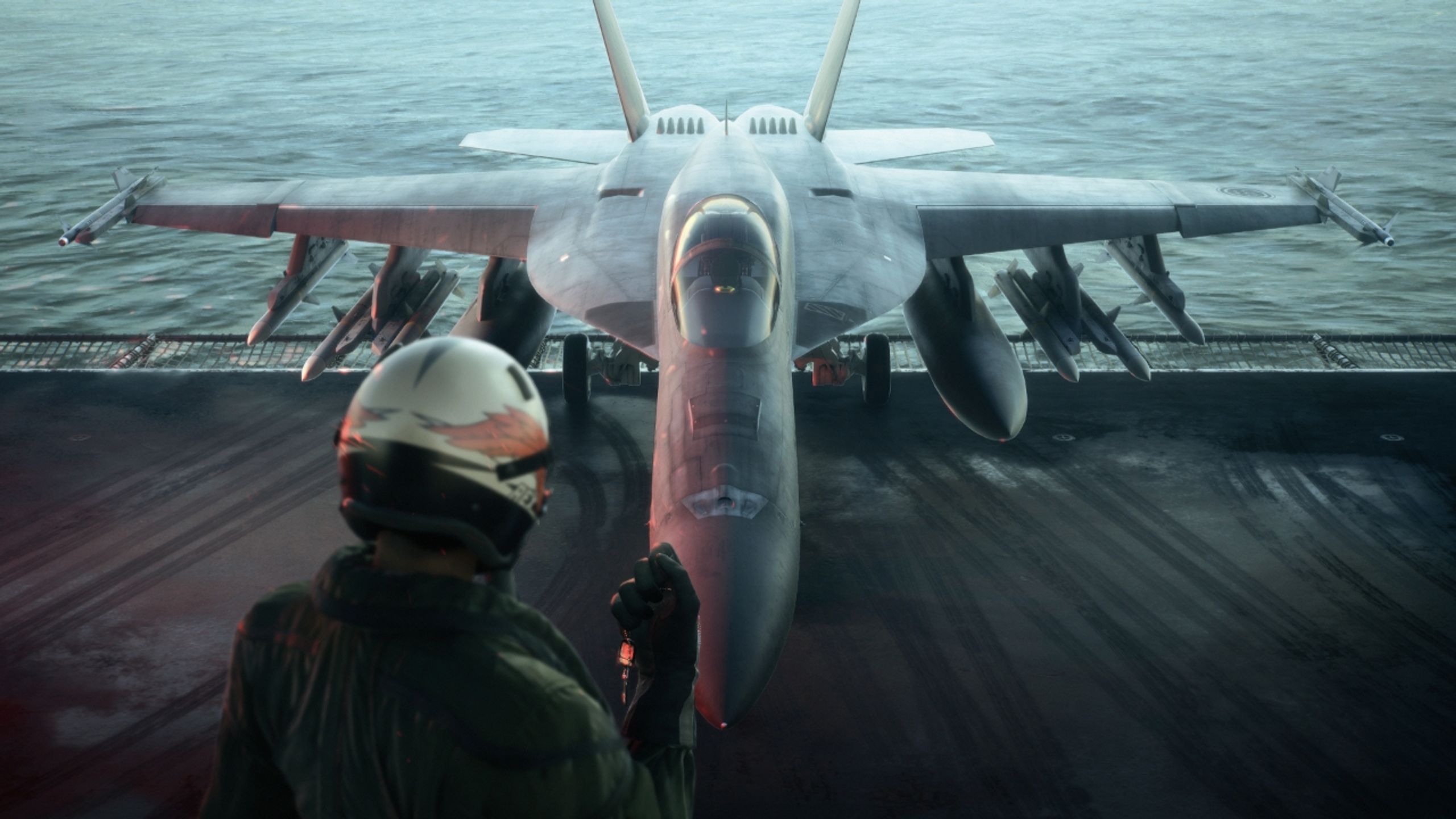 2560x1440 Get a free and exclusive 4K ACE COMBAT 8: WINGS OF THEVE wallpaper!. Bandai Namco Europe