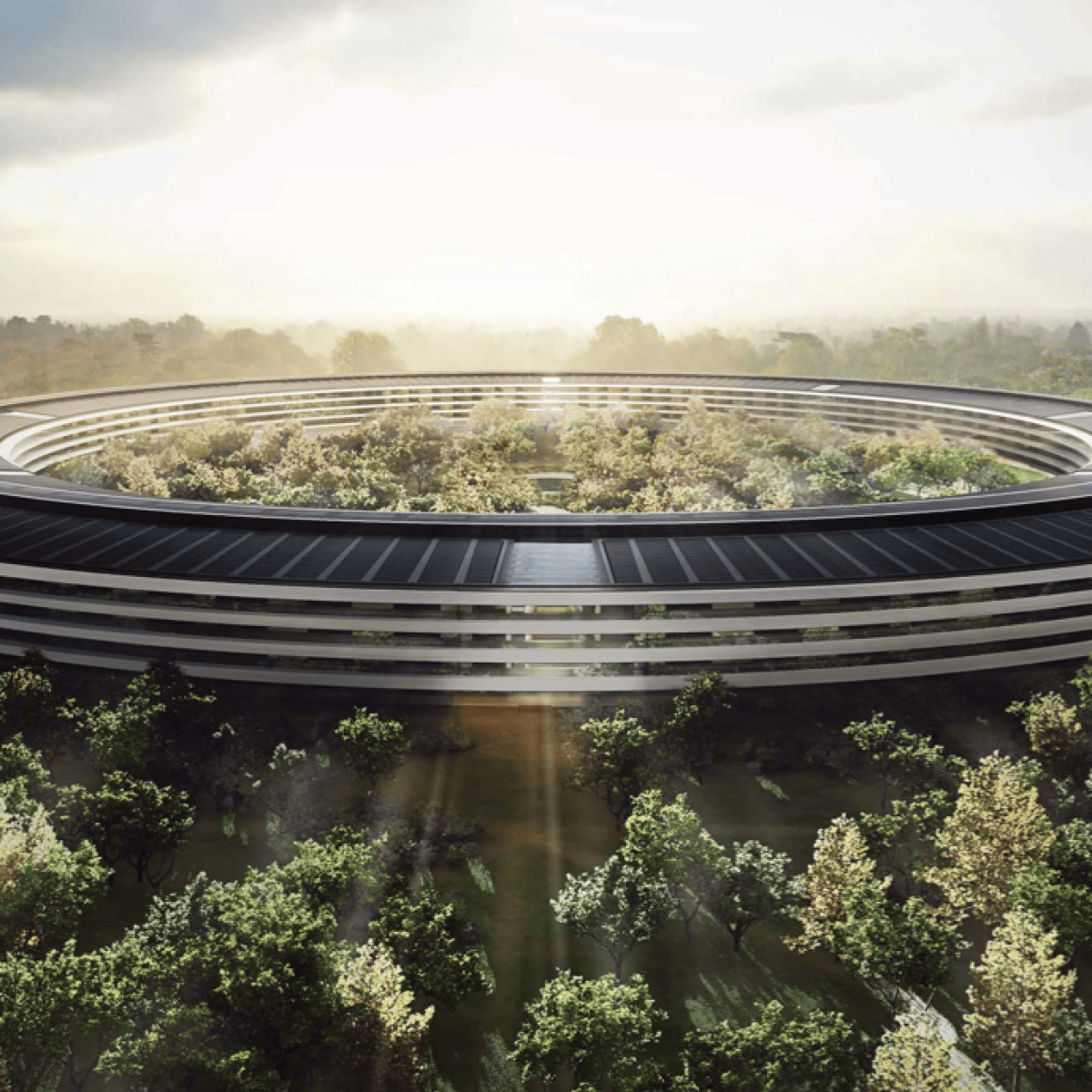 1200x1200 Apple's 'spaceship' HQ gets green light from Cupertino