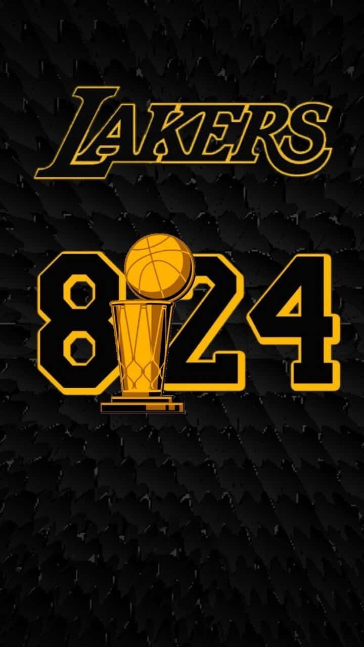 720x1280 Download Kobe Bryant's Iconic 24 Logo Wallpaper