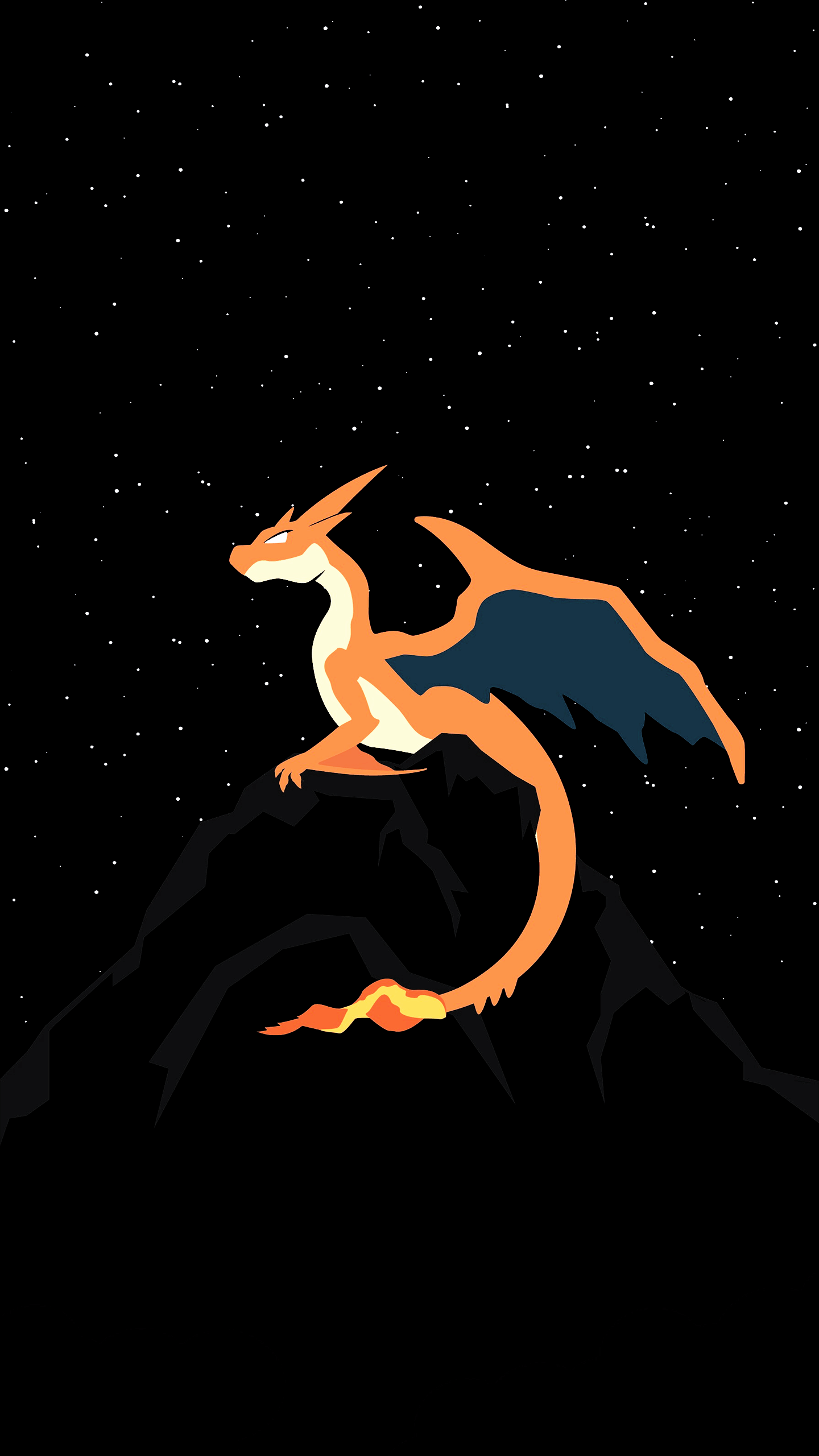 1440x2560 Charizard Wallpaper