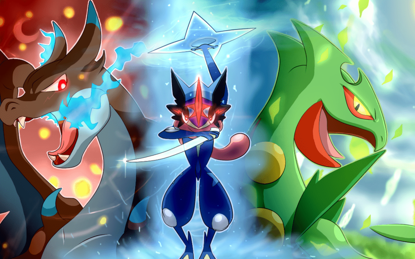 1368x855 Mega Charizard Y Wallpaper