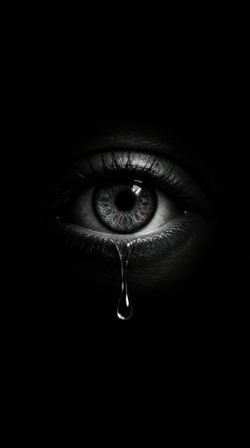 800x1434 Eye Crying Image Wallpaper