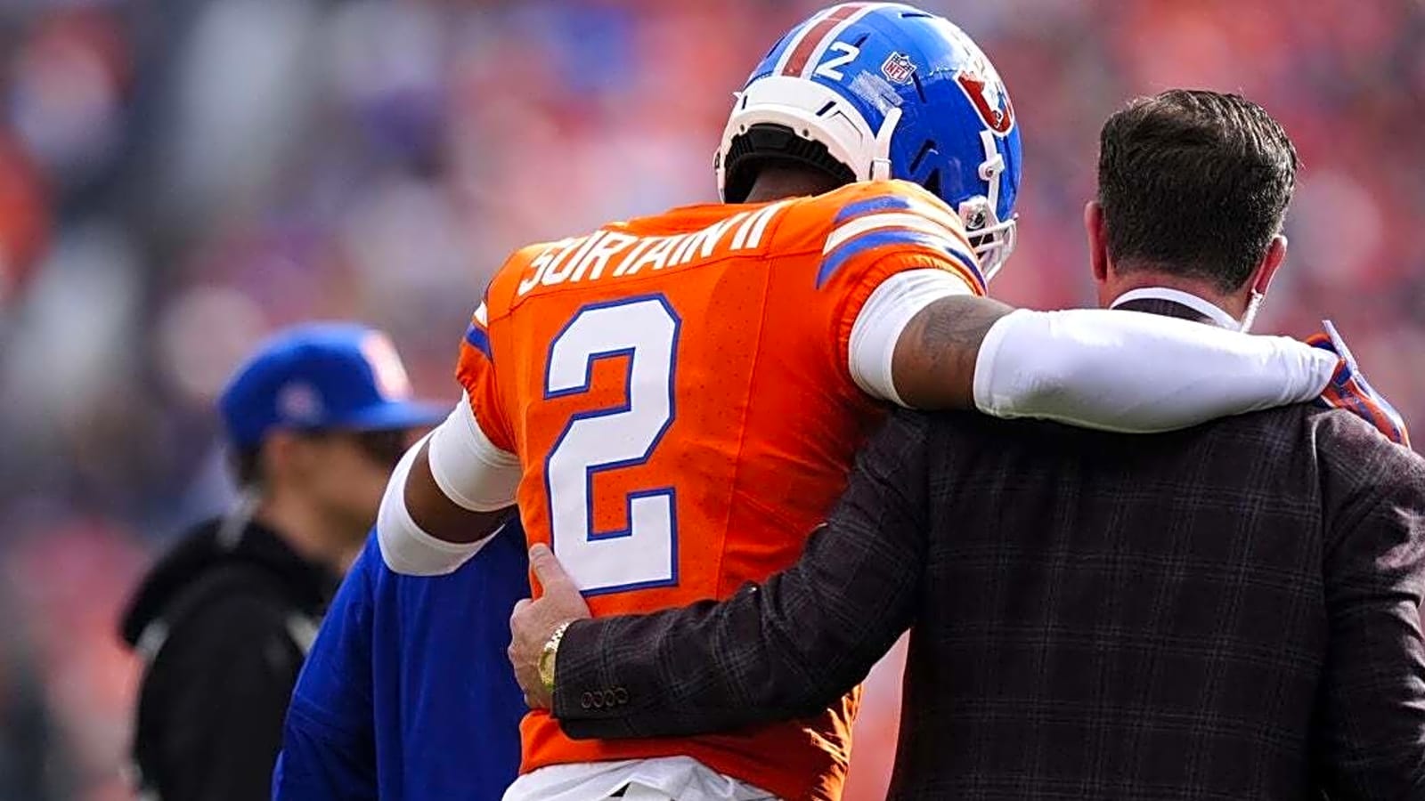 1600x900 Reports: Broncos CB Patrick Surtain II (pec) out multiple games