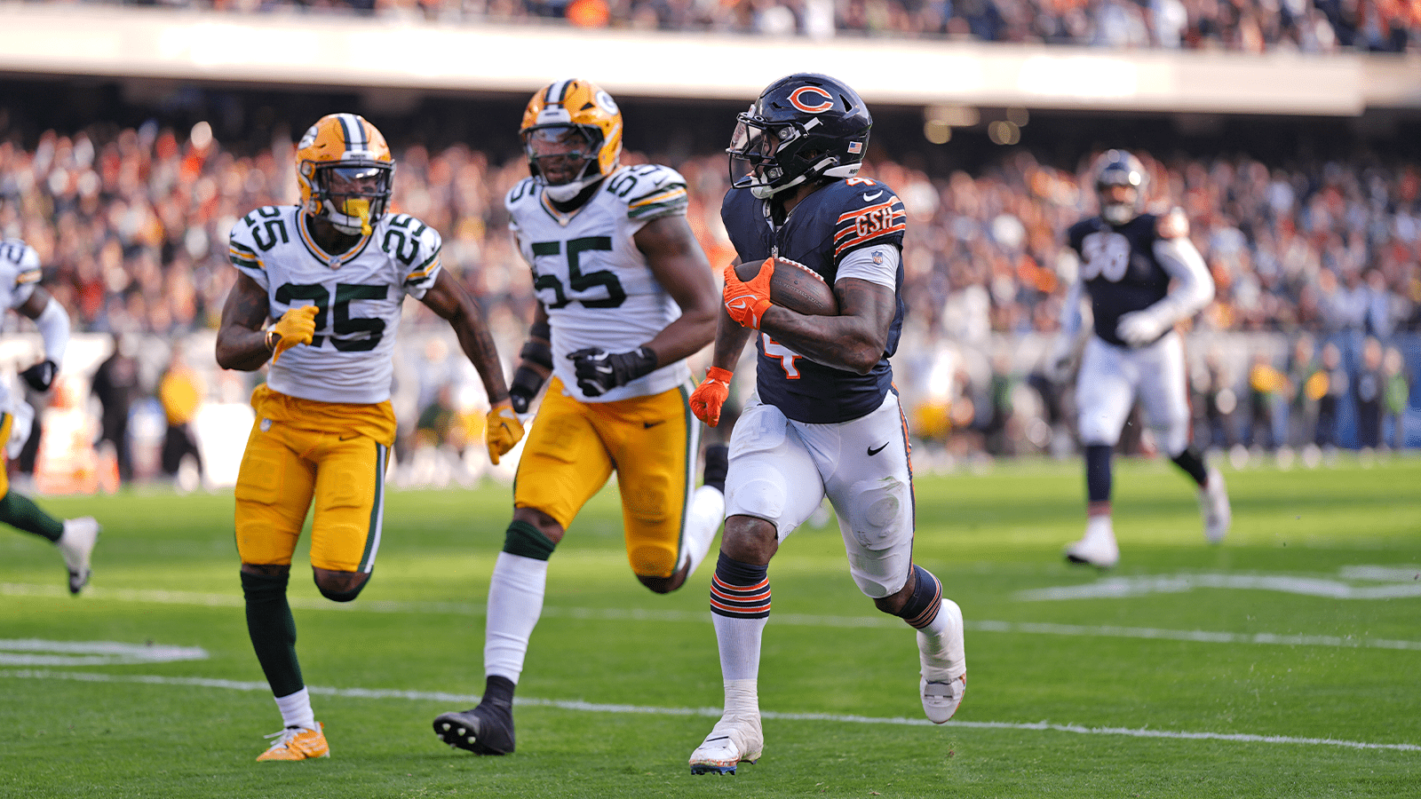 1600x900 Why D'Andre Swift Ben Johnson Bears Reunion Just Might Work. Chicago Bears News