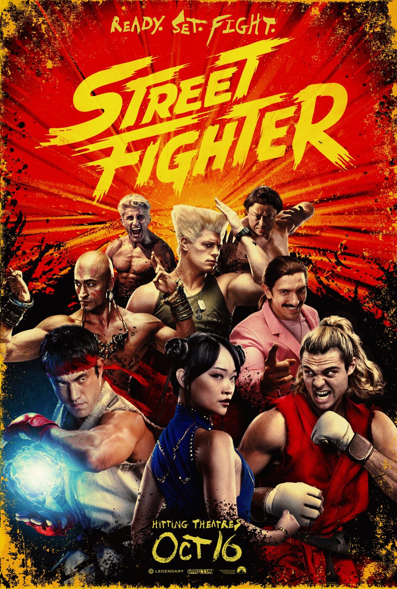 1280x1896 Street Fighter' Character Posters: Noah Centineo, 50 Cent & More