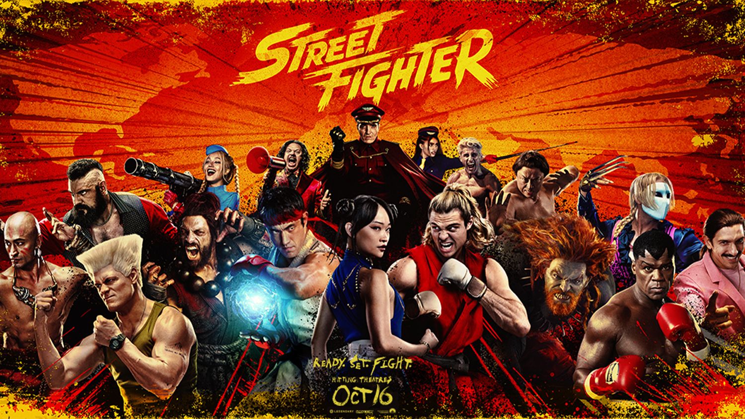 1500x845 Street Fighter' Character Posters: Noah Centineo, 50 Cent & More