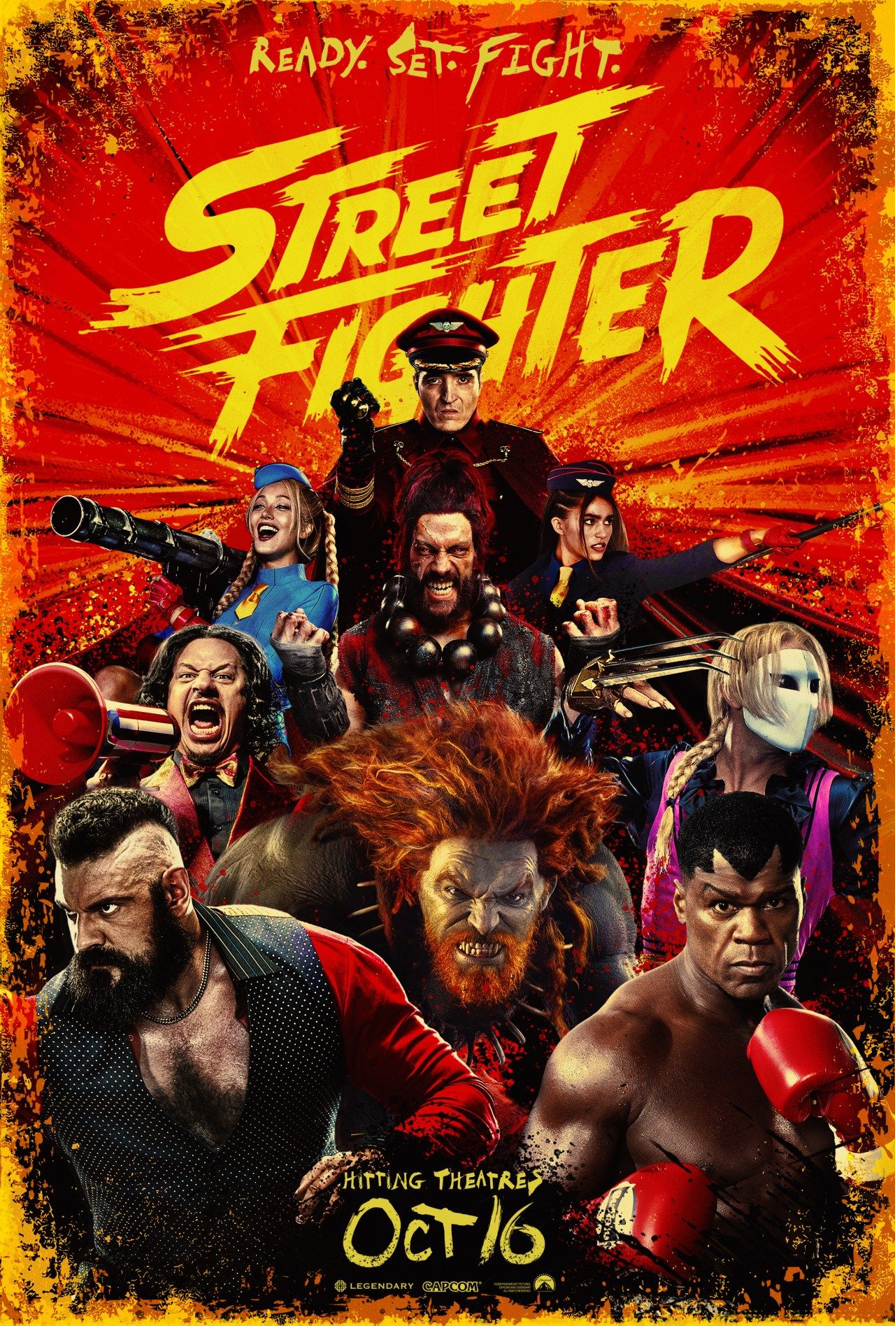 1280x1896 Street Fighter' Character Posters: Noah Centineo, 50 Cent & More