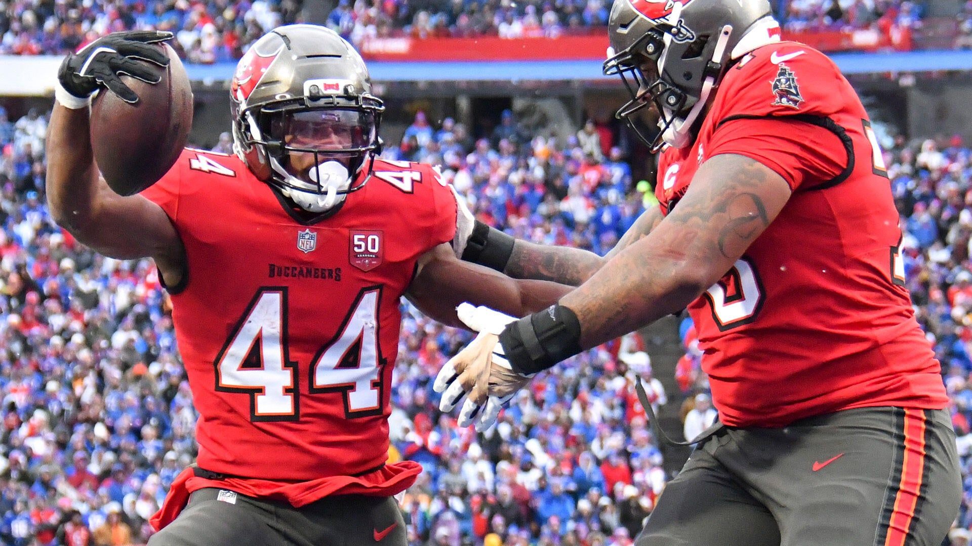 1920x1080 A hat trick for Sean Tucker as Buccaneers RB scores third TD of day against Bills