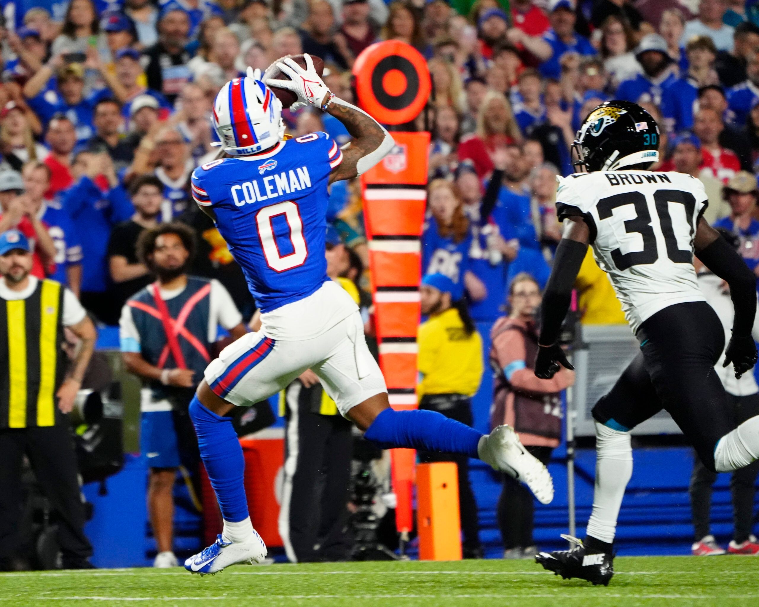 2560x2048 Keon Coleman Fantasy Hub: Wild Card Injury Update, DFS Guidance, Start Sit Advice, Projections, And More