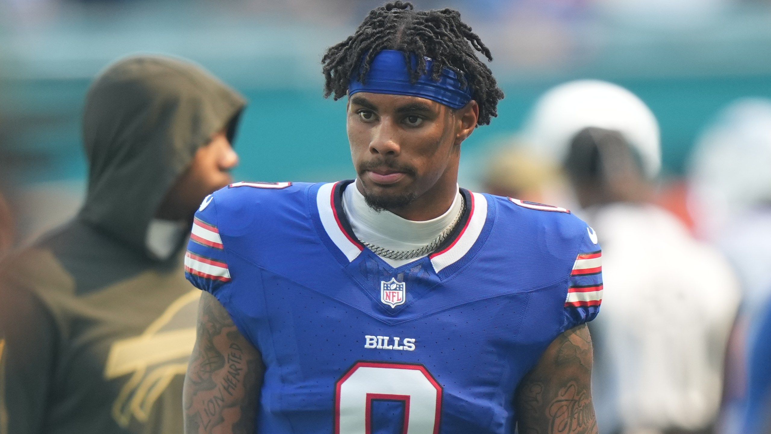 2560x1440 Bills Receiver Keon Coleman's On Field Struggles Lead To Him Being Inactive Against Buccaneers