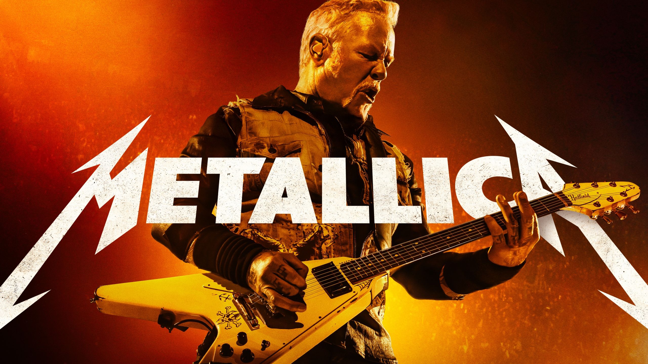 2560x1440 James Hetfield Wallpaper 4K, Metallica, Metal music