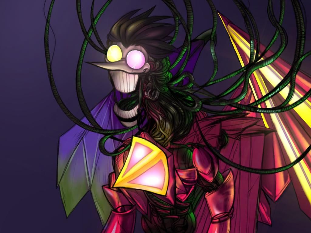 1024x768 Spamton Neo (unfinished but verryy close to being done)