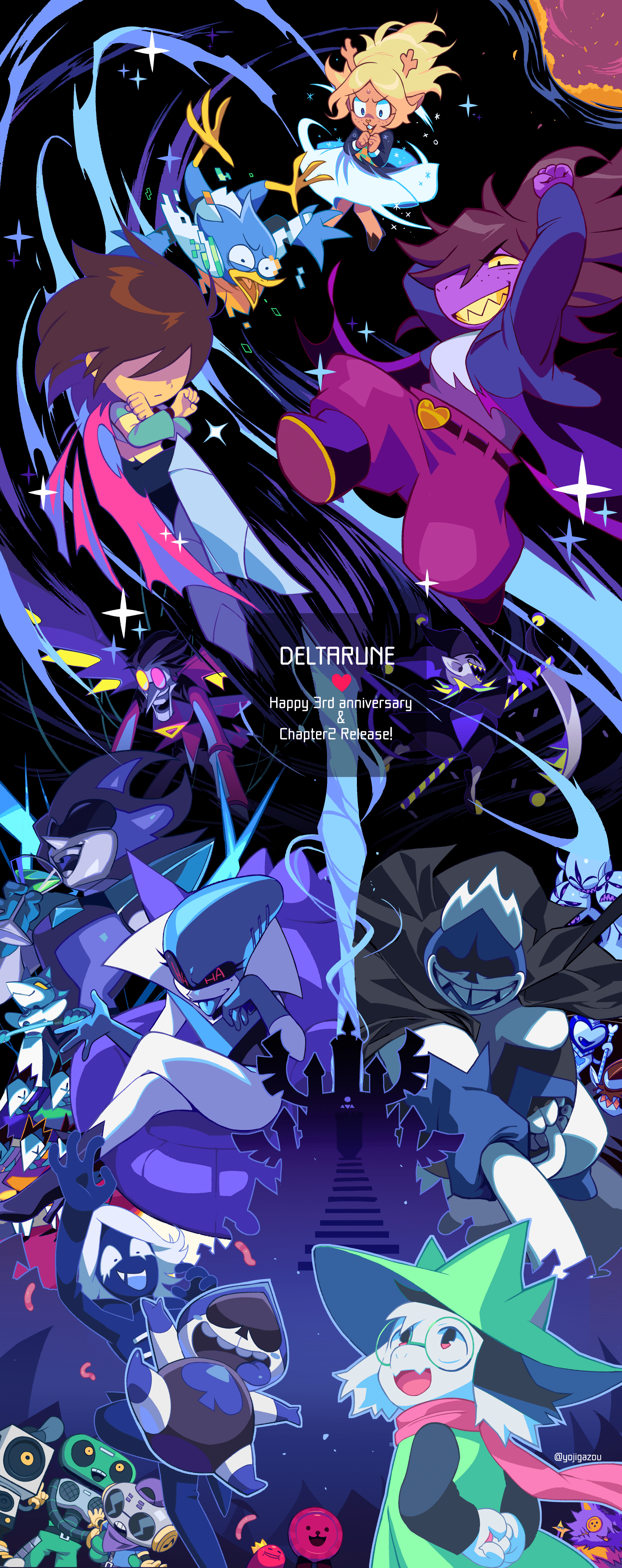 1748x4404 Spamton NEO G. Spamton Anime Image Board