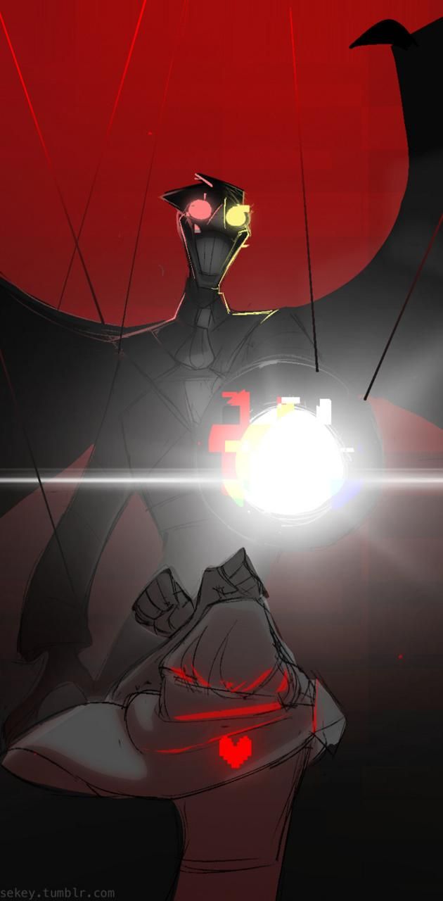 630x1280 Spamton Phone Wallpaper
