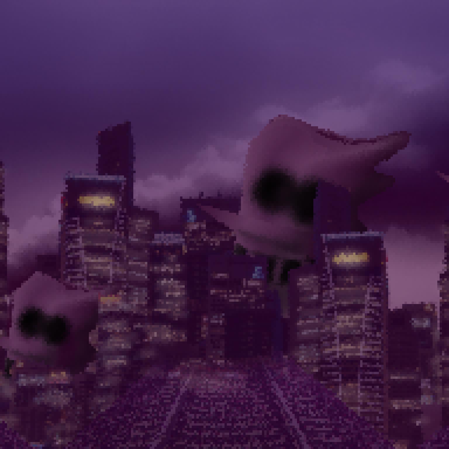 1536x1536 I recreated the Spamton fight background in the Omori battle background artstyle