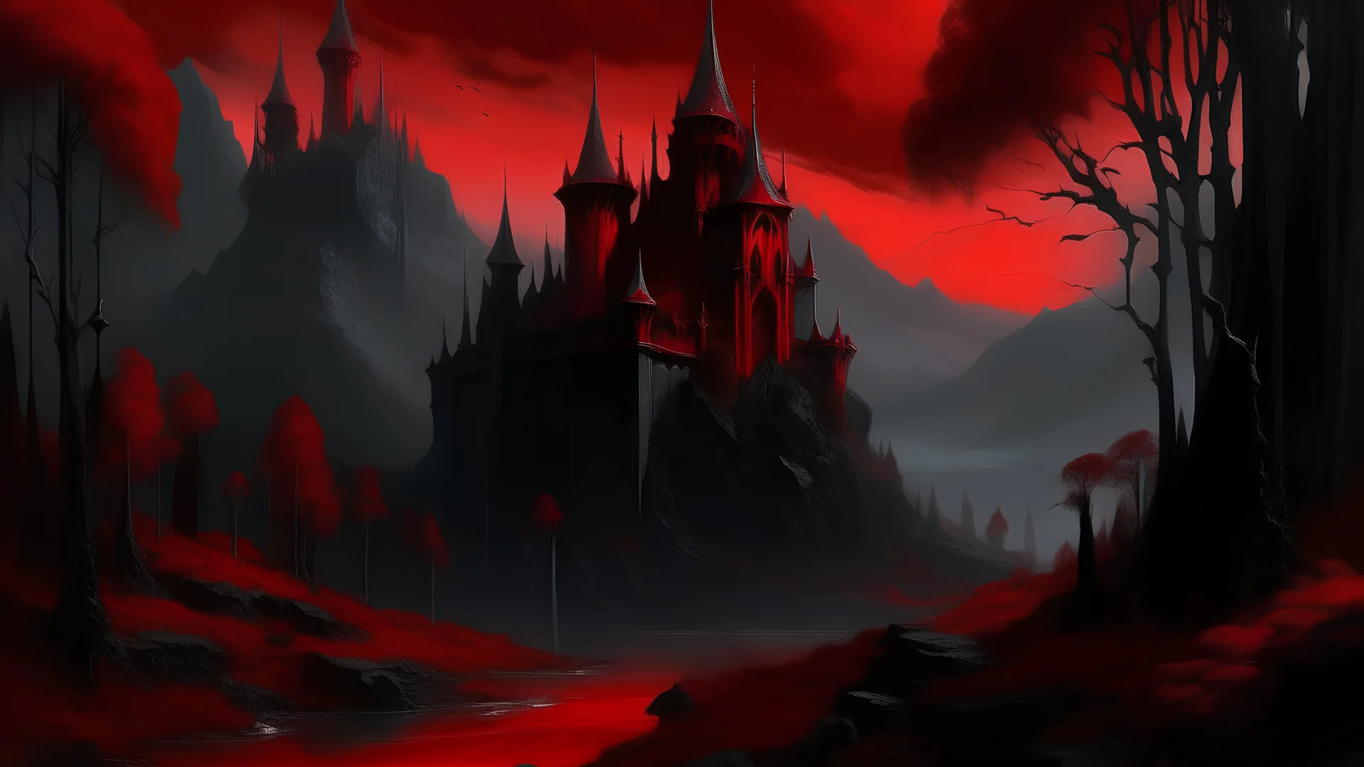 1920x1080 80s gothic dark fantasy setting