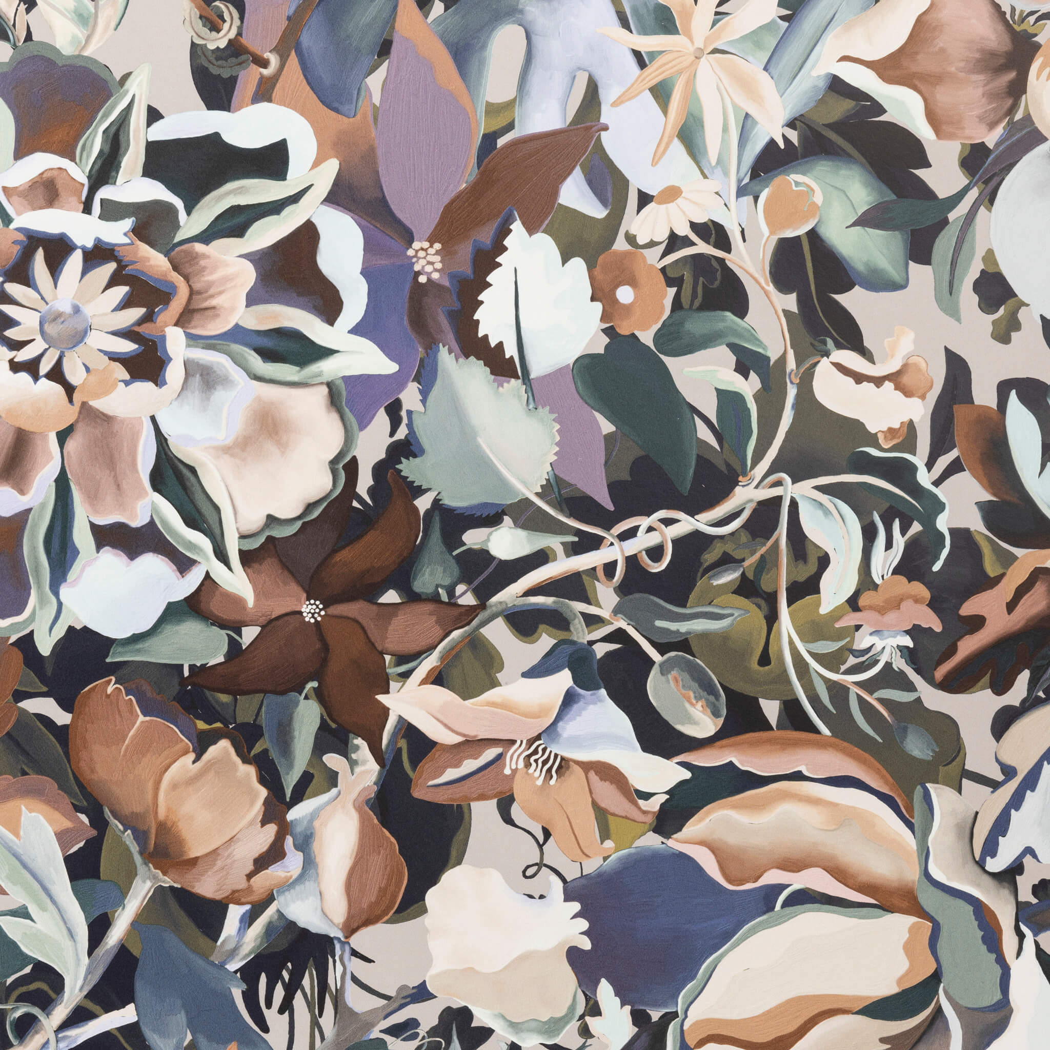 2048x2048 Paradise Nightshade by Poppy Print Studio