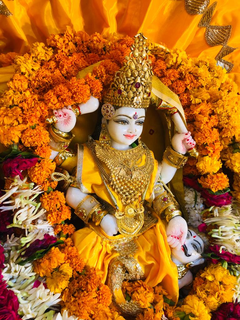 768x1024 Baglamukhi Wallpaper