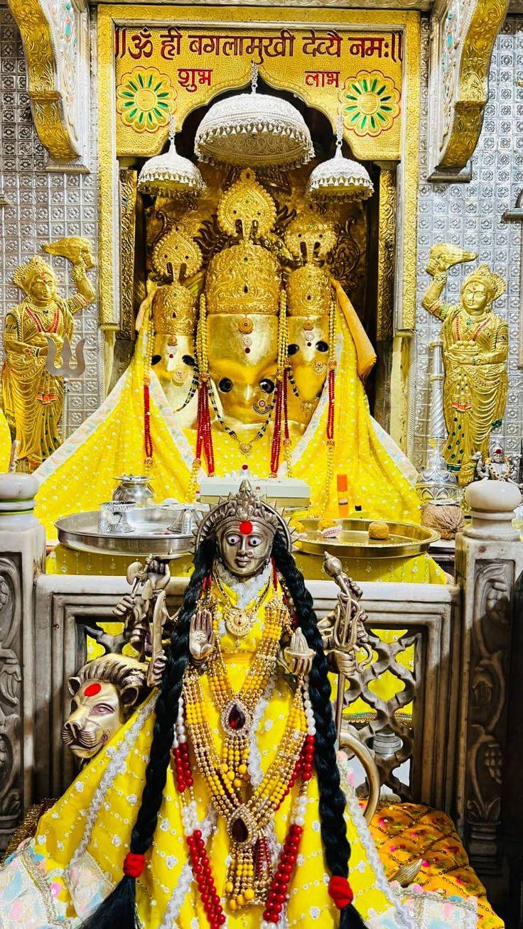 736x1308 Maa baglamukhi and her knotted hairs