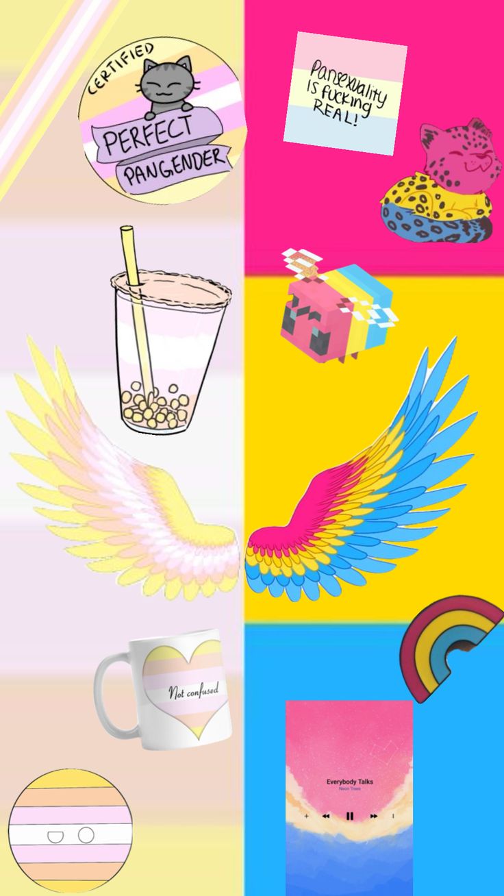 736x1308 Pansexual & Pangender. Pangender wallpaper, Pan wallpaper pride aesthetic, Pangender pansexual