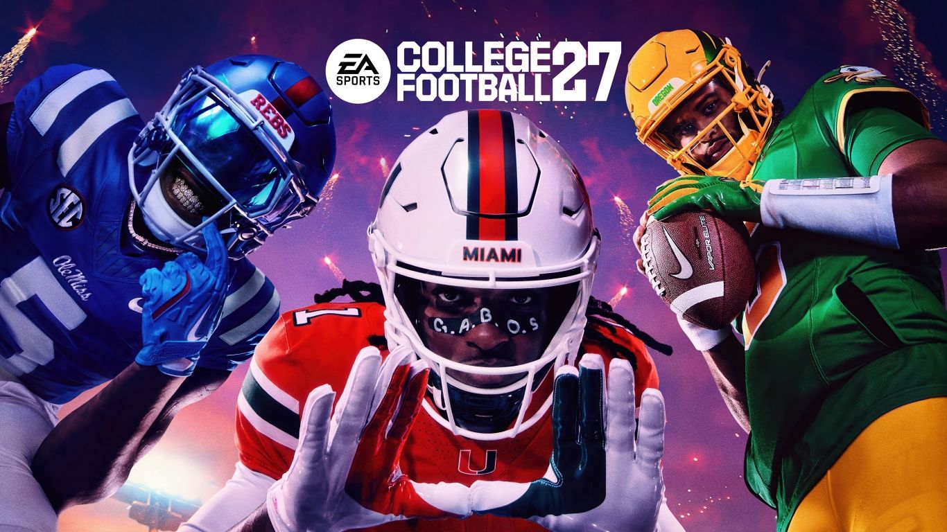 1366x768 EA SPORTS College Football 27 Video Game 4K UHD Wallpaper for UltraHD Desktop and TV : Widescreen and UltraWide Display