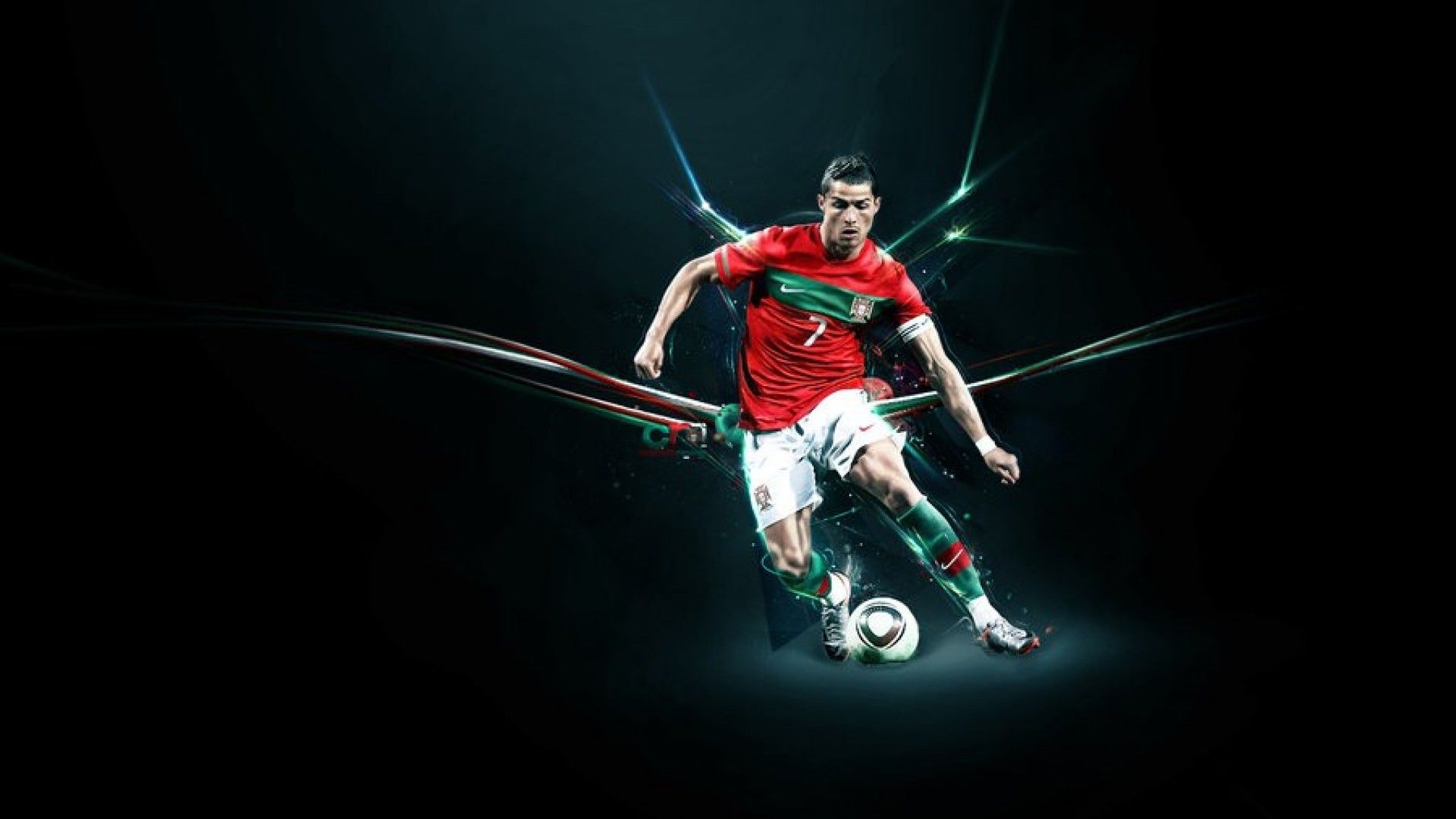 1920x1080 The Best Forward player of Real Madrid Cristiano Ronaldo Desktop wallpaper 1366x768