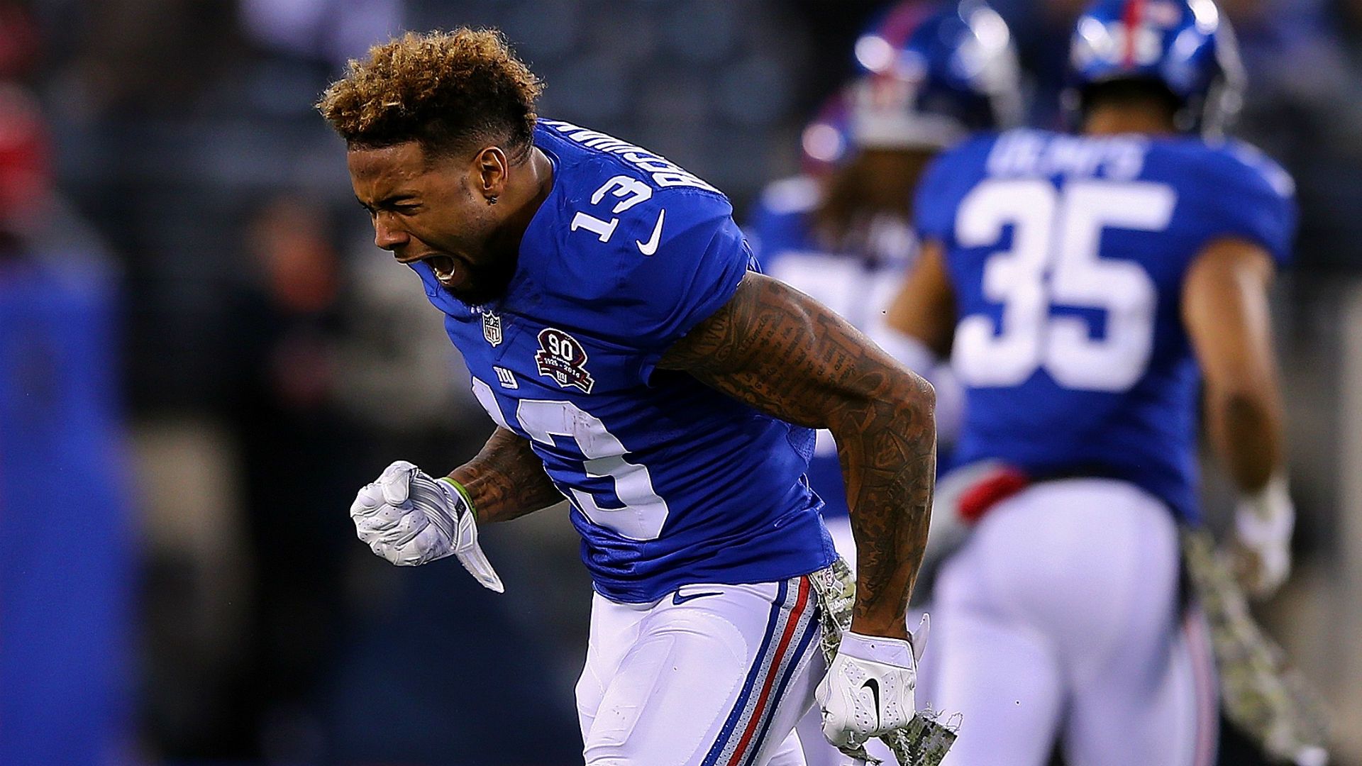 1920x1080 Odell Beckham Jr. New York Giants HD Wallpaperx1080