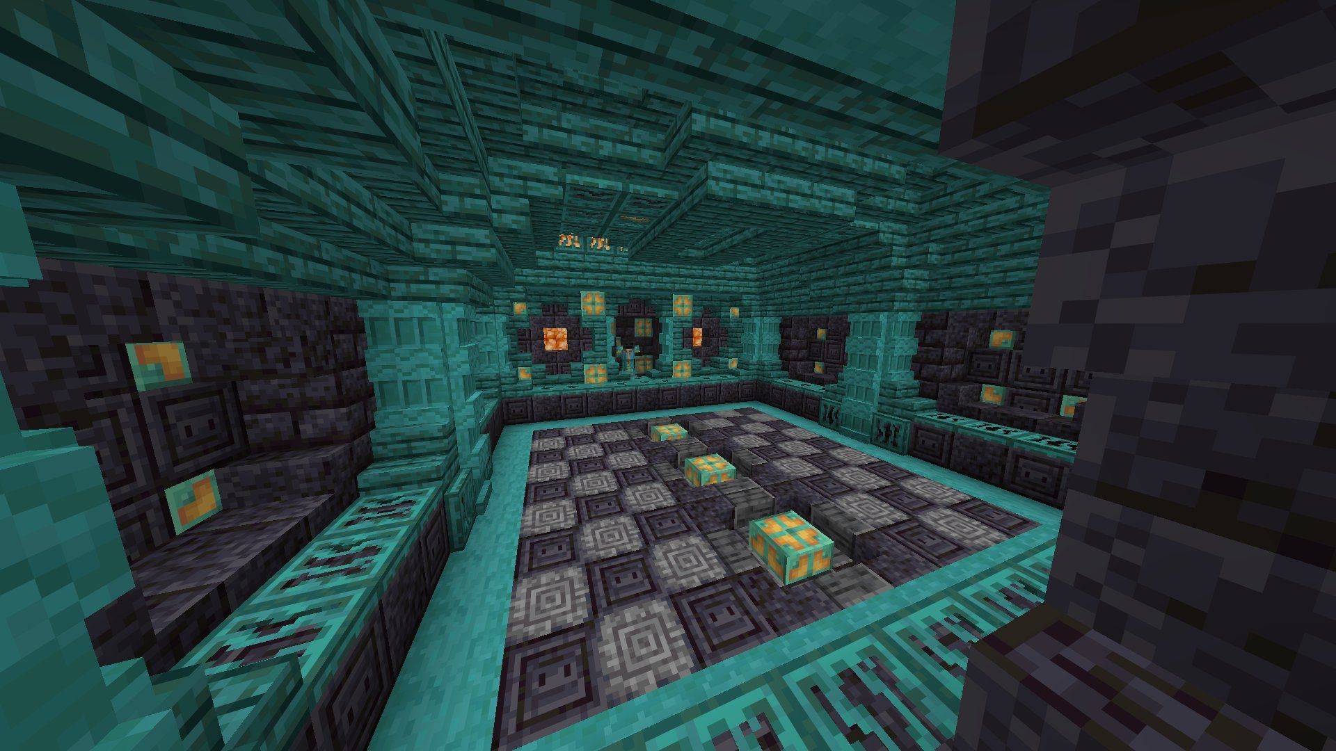 1920x1080 Minecraft Schematic Donut SMP base