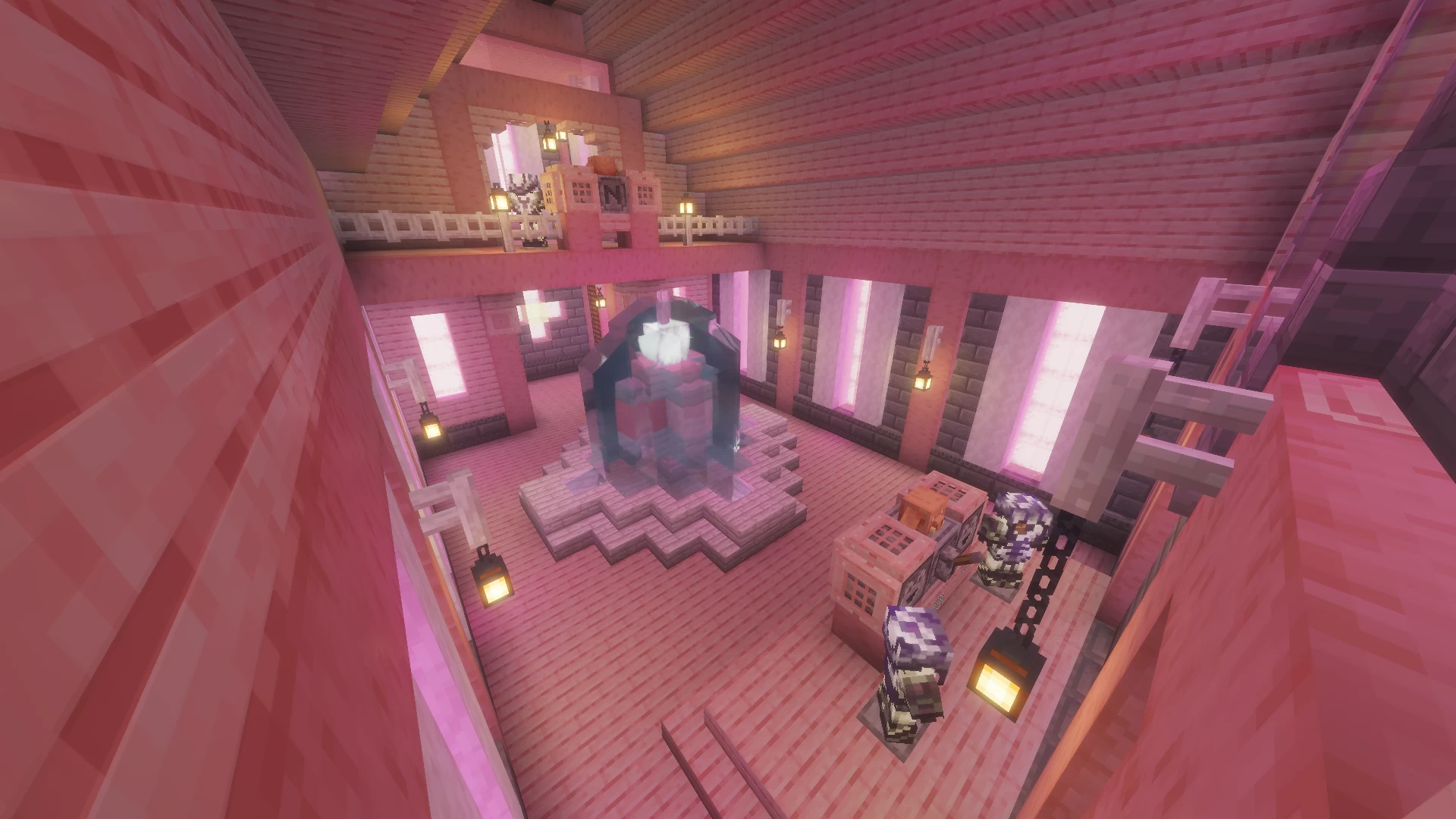 1920x1080 Donut SMP. DUO EDITION. Cherry Gambling Base Schematic Minecraft Map