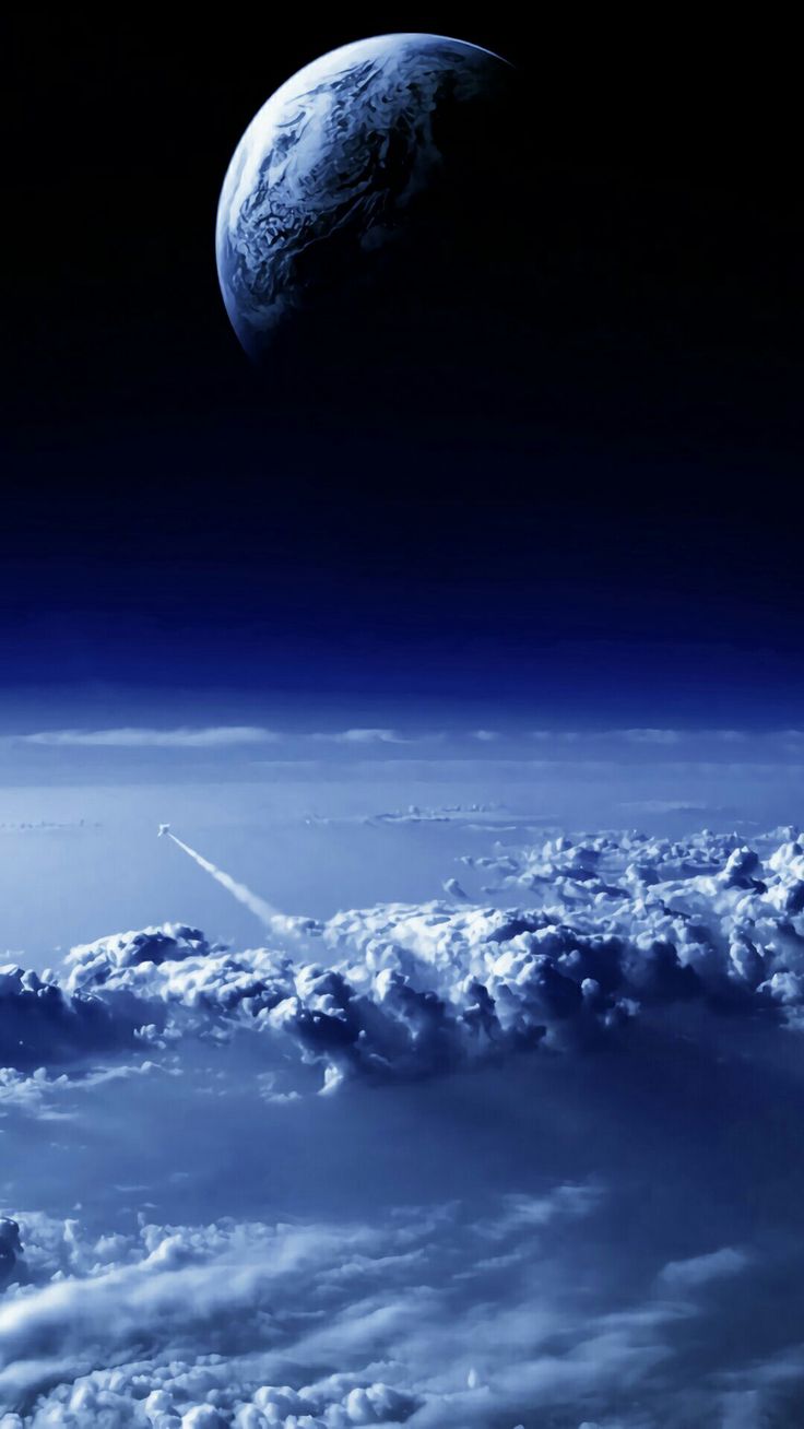 736x1308 Stunning Space and Beyond Image. Astronomy inspiration for artists, Blue earth and moon view, Earth