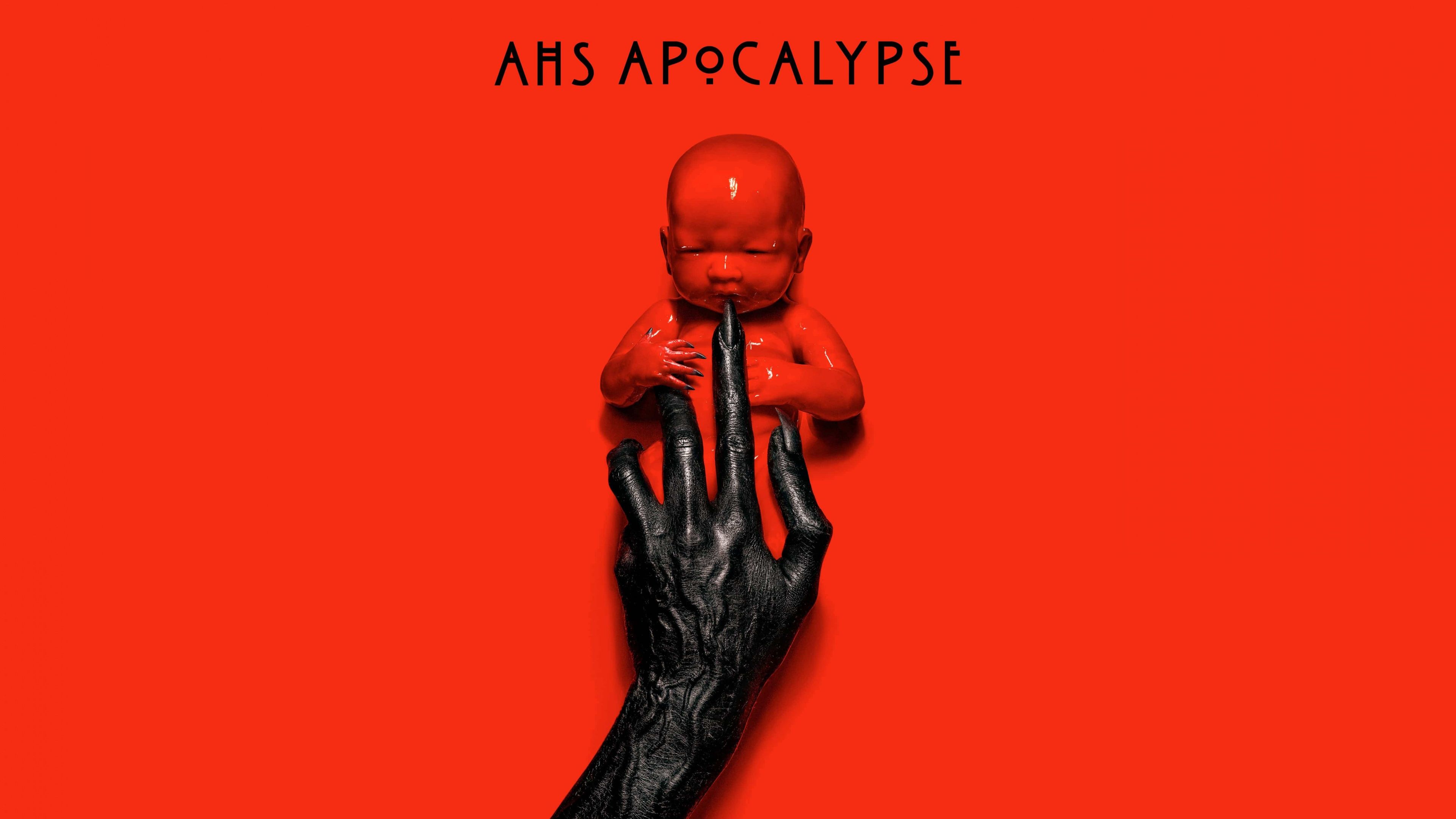 3840x2160 American Horror Story: Apocalypse Wallpaper 4K, 5K, Red, Spooky
