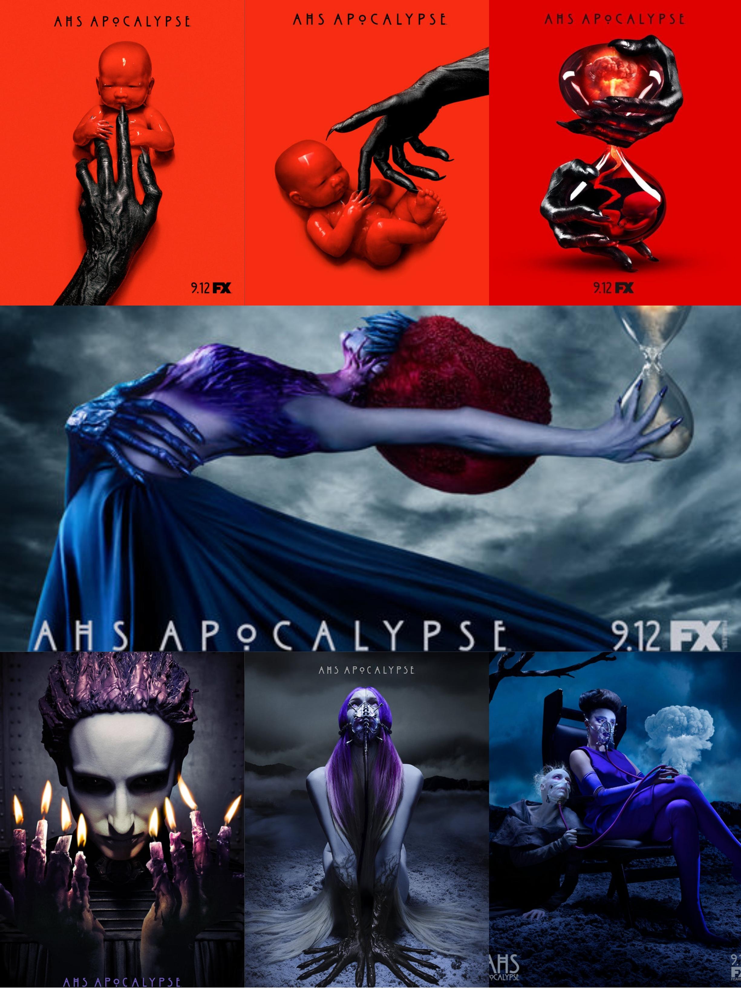 2450x3266 American Horror Story Promo Posters Season 1 Season 12. Which Season's Posters Do You Like The Best?