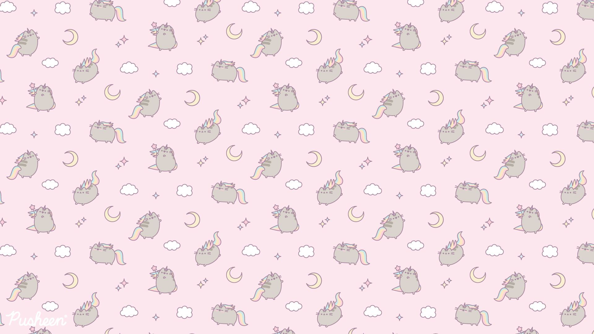 1920x1080 Pusheen Wallpaper