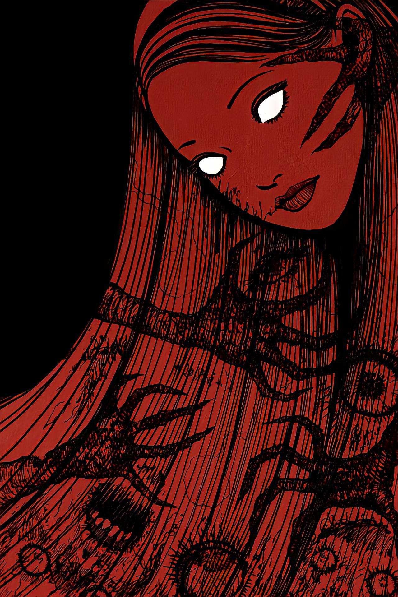 1280x1920 I've upscaled some Mobie wallpaper worthy Junji Ito creations