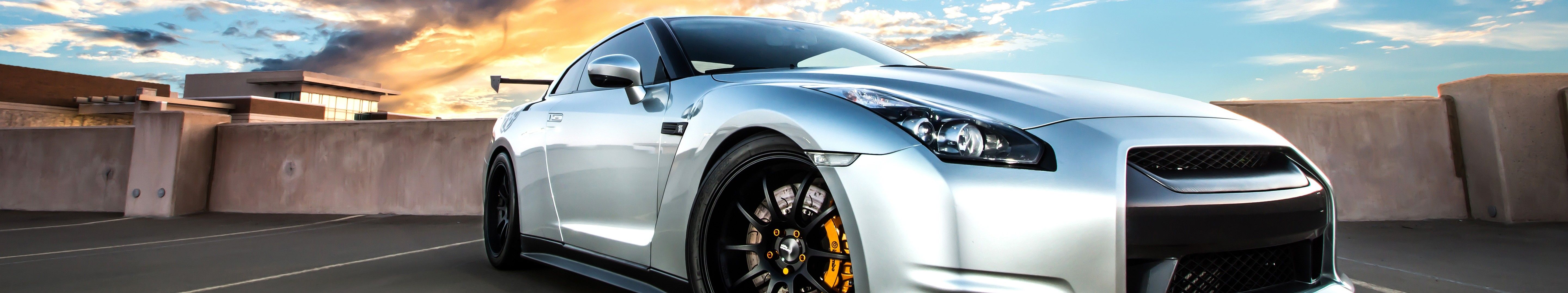 5760x1080 car, Triple Screen, Nissan Skyline GT R, Nissan Skyline GT R R35 Wallpaper HD / Desktop and Mobile Background