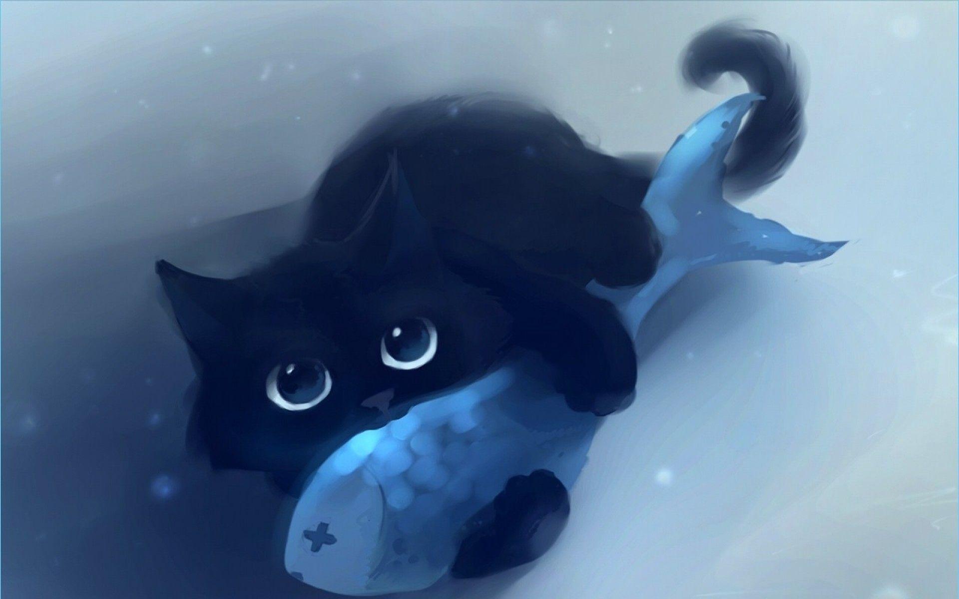 1920x1200 Black Cat PC Wallpaper