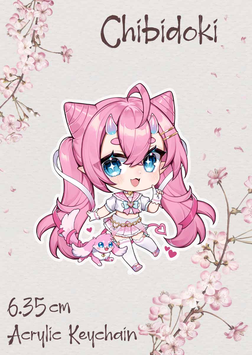 853x1200 Chibidoki Keychain